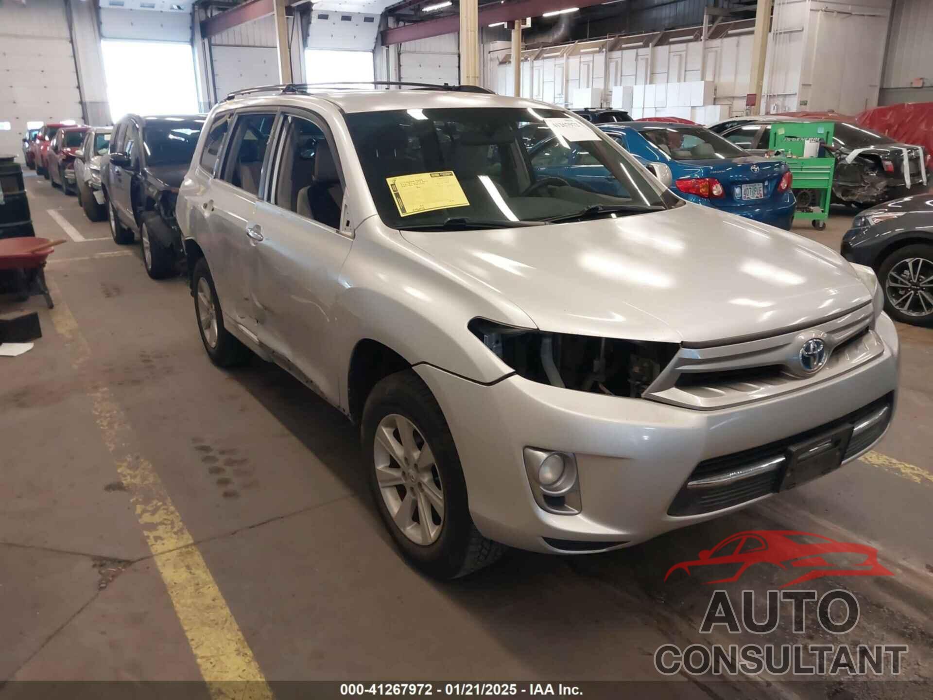 TOYOTA HIGHLANDER HYBRID 2011 - JTEBC3EH3B2001033