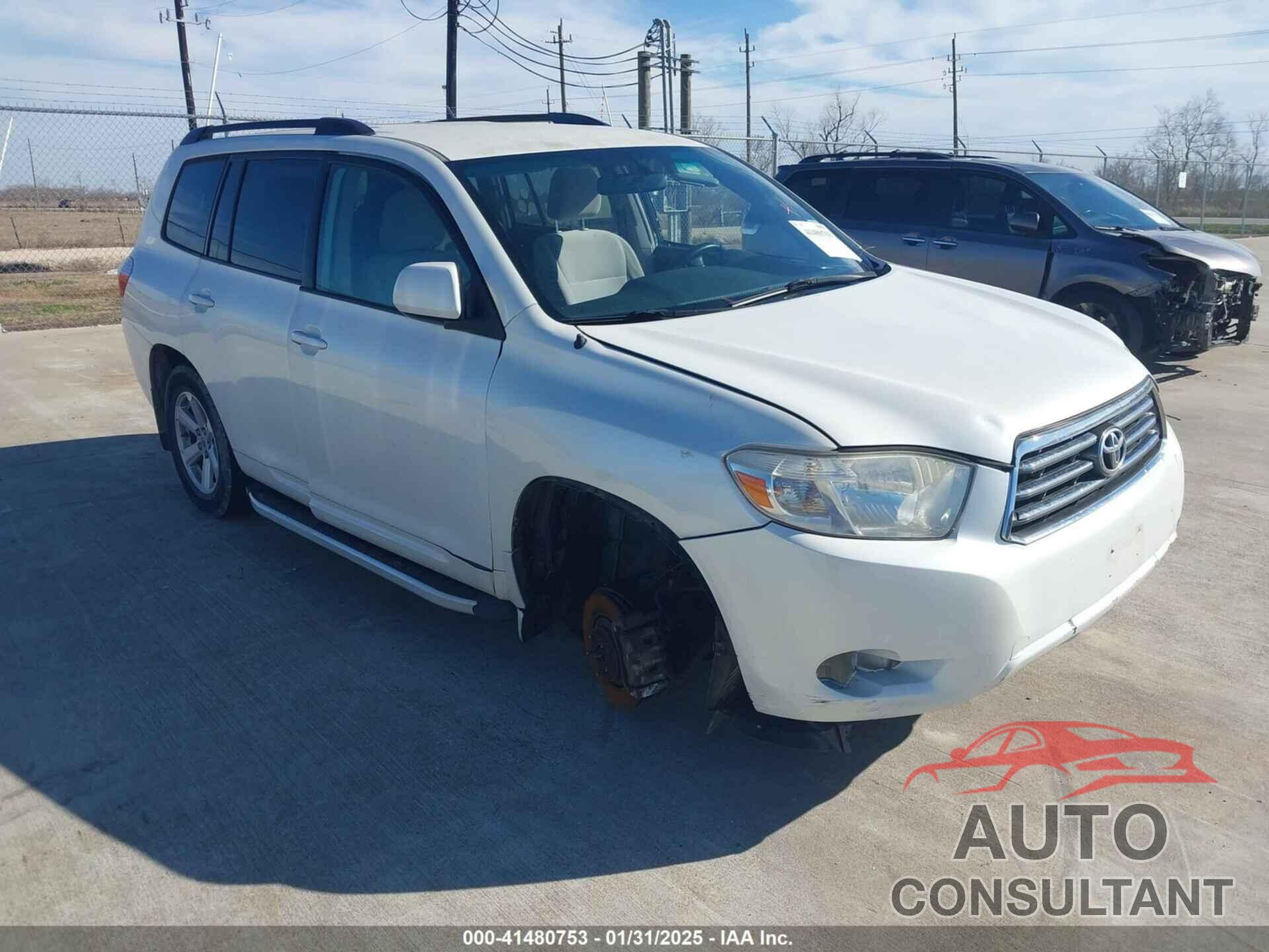 TOYOTA HIGHLANDER 2010 - JTEZK3EH9A2104473