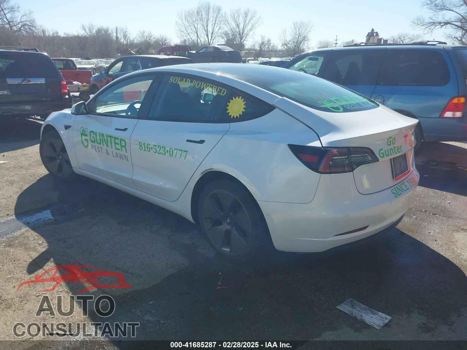TESLA MODEL 3 2021 - 5YJ3E1EA0MF009620
