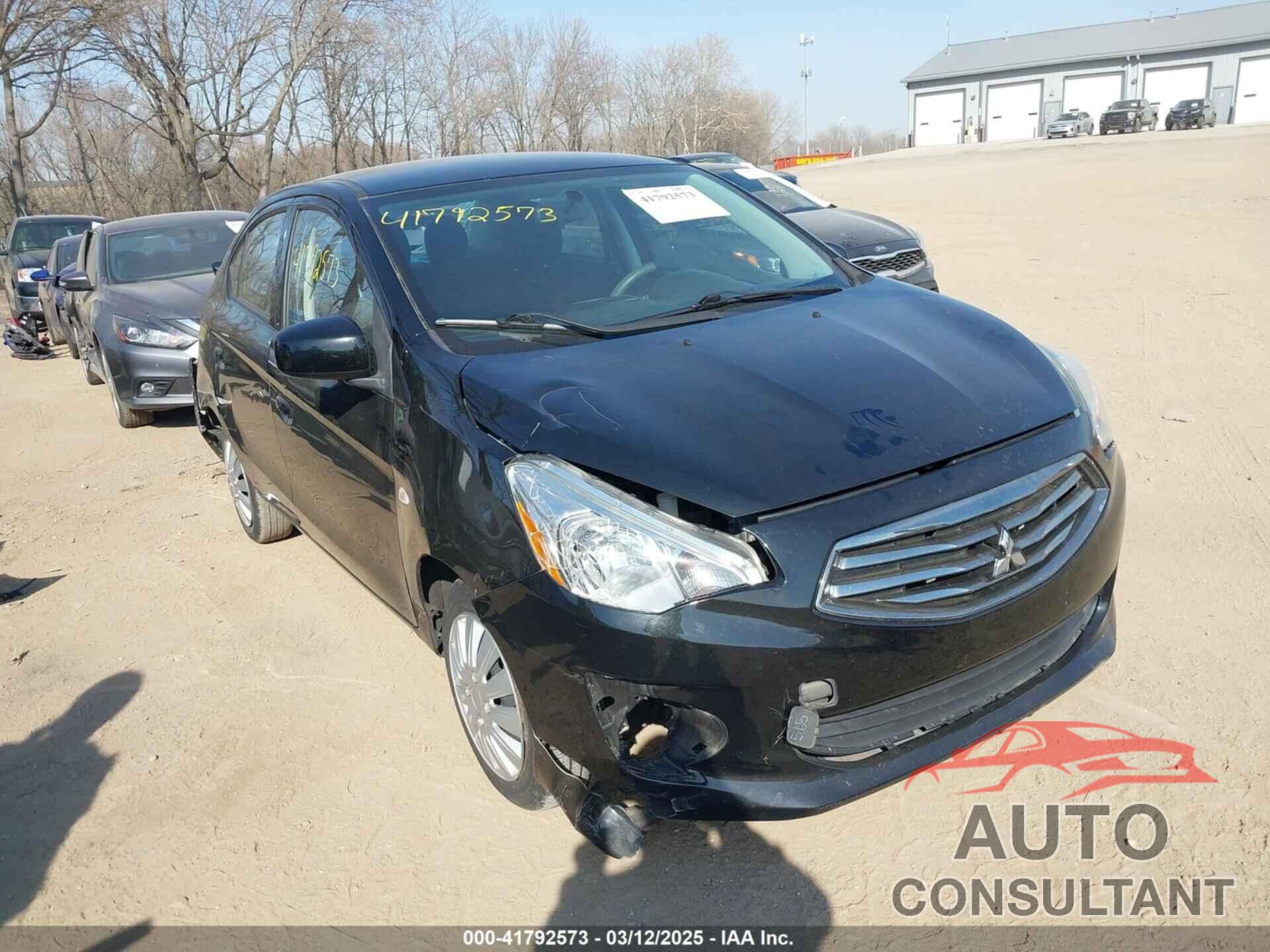 MITSUBISHI MIRAGE G4 2017 - ML32F3FJ2HHF18106