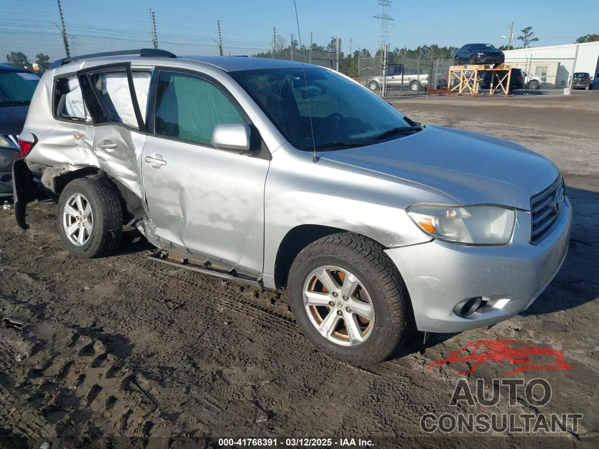 TOYOTA HIGHLANDER 2010 - 5TDZA3EH0AS007551