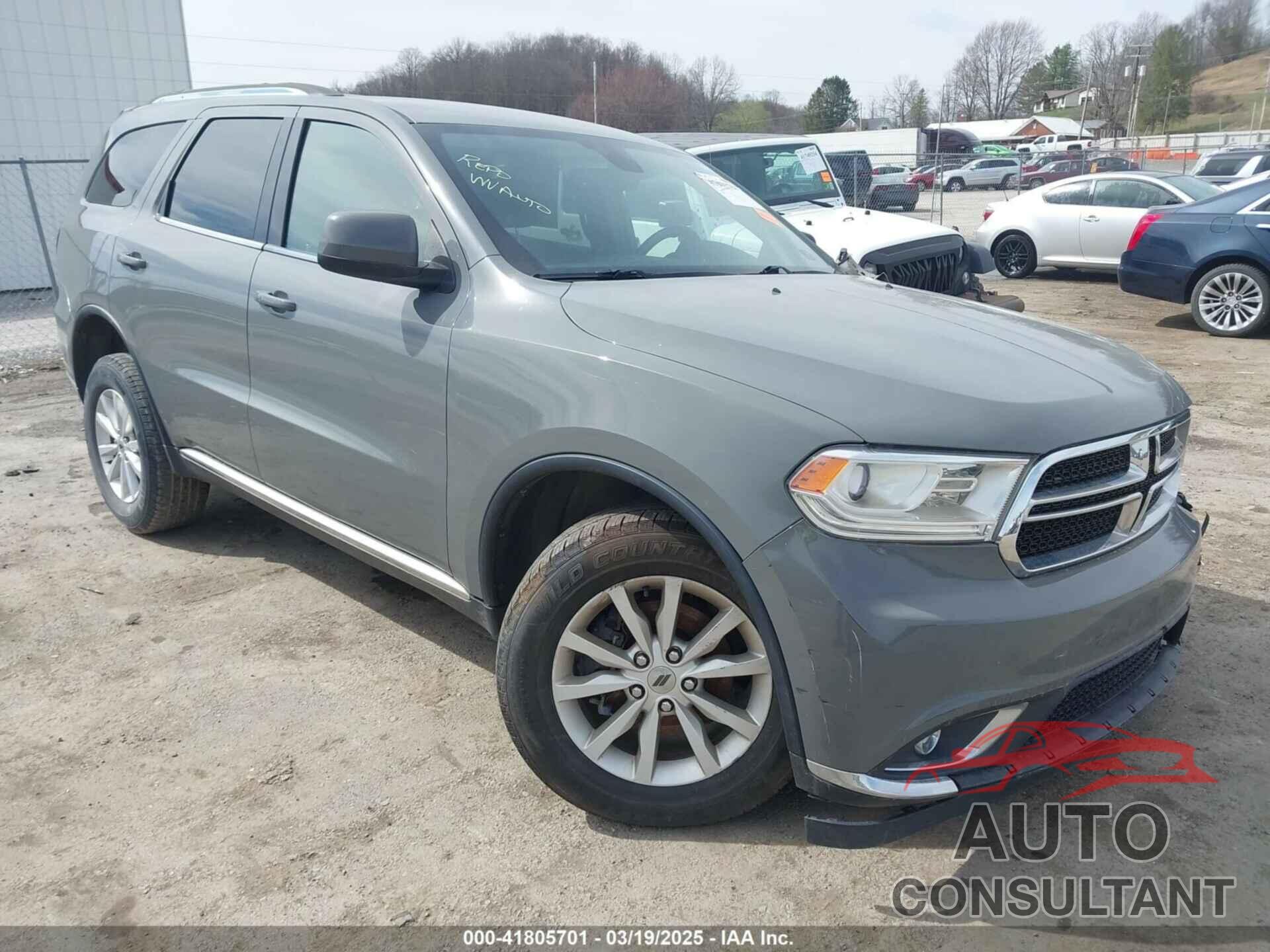 DODGE DURANGO 2020 - 1C4RDJAG9LC227980