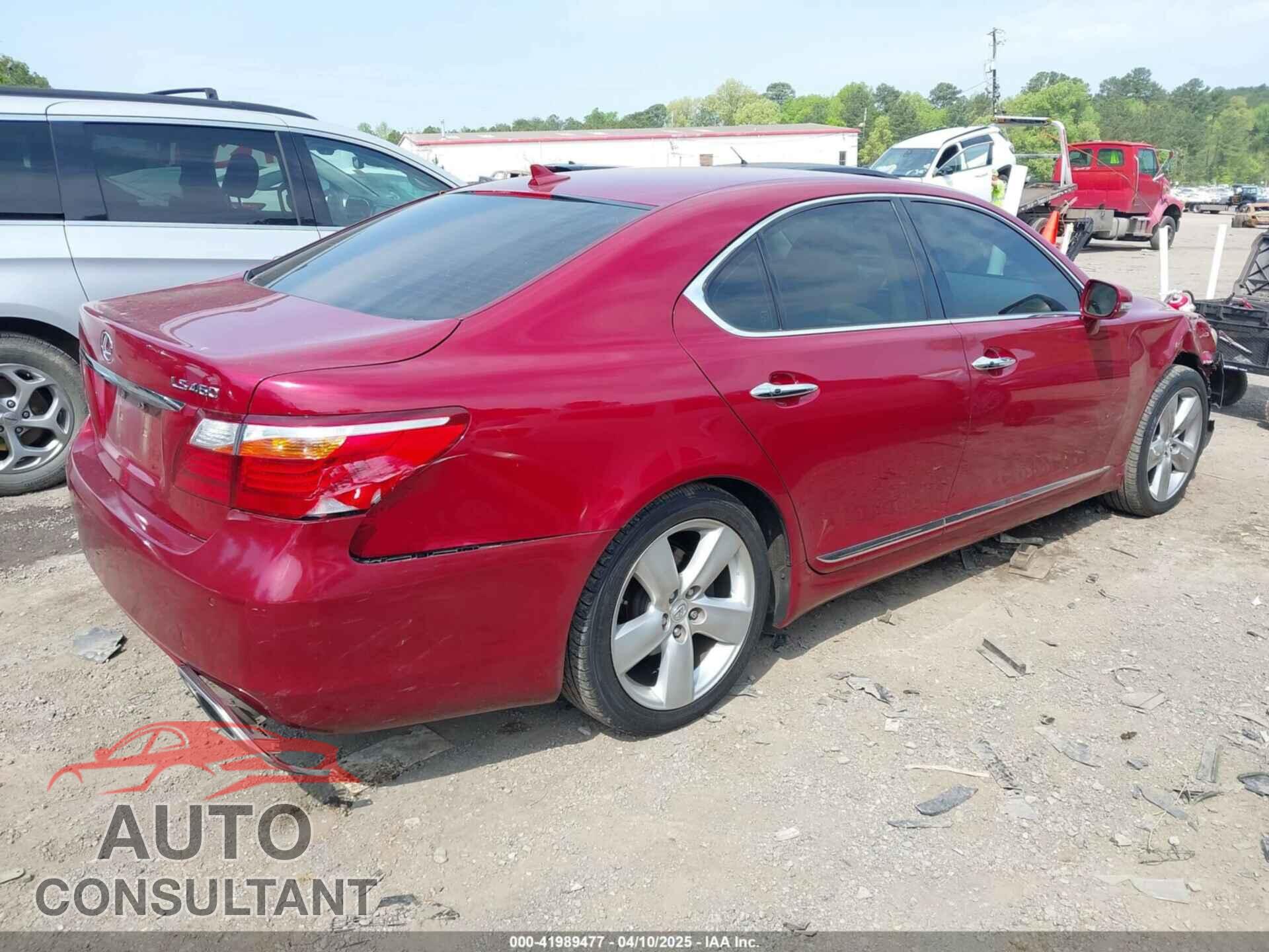 LEXUS LS 460 2012 - JTHBL5EF9C5113574