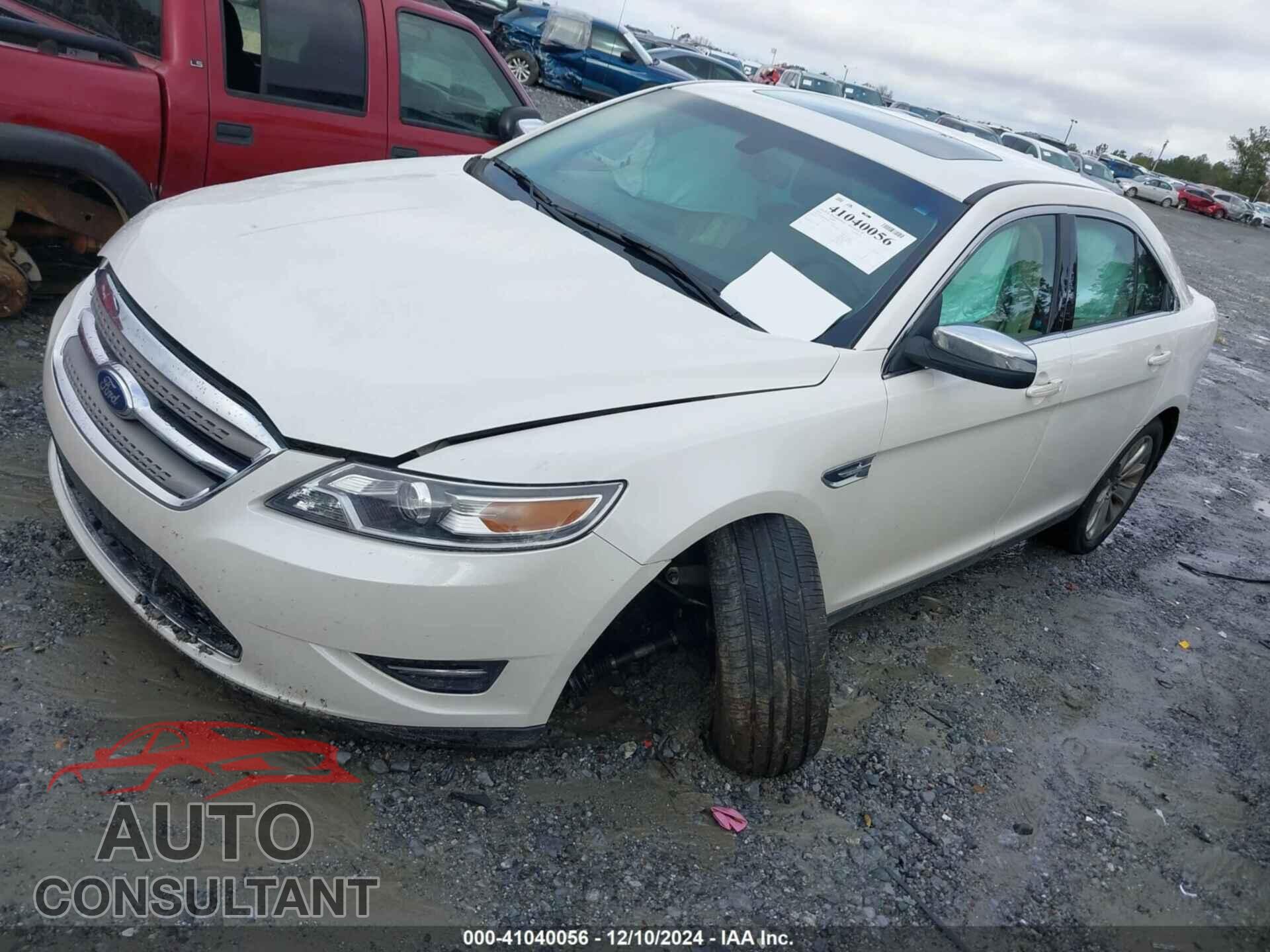 FORD TAURUS 2012 - 1FAHP2FW0CG142016