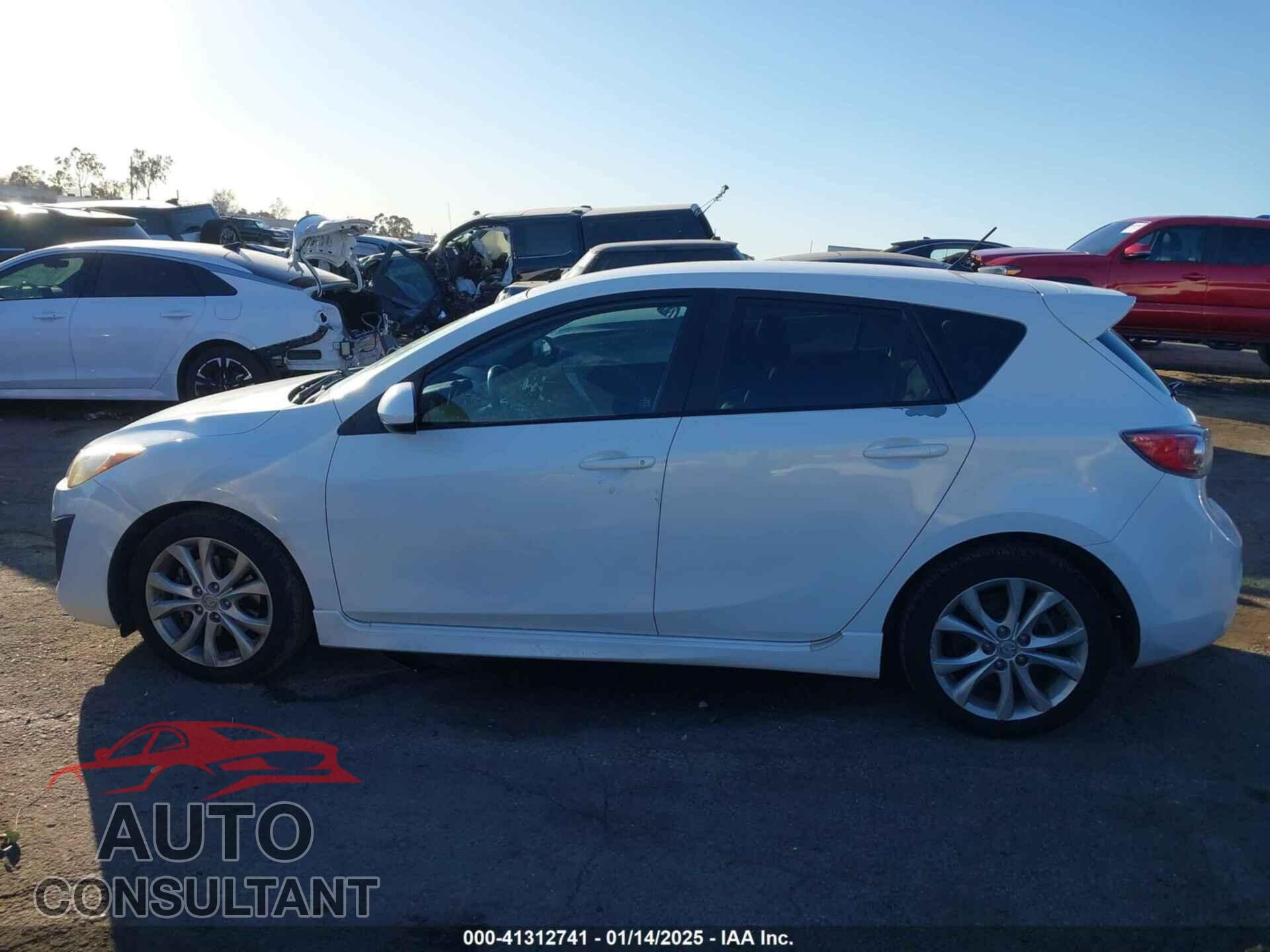 MAZDA MAZDA3 2011 - JM1BL1K65B1493548