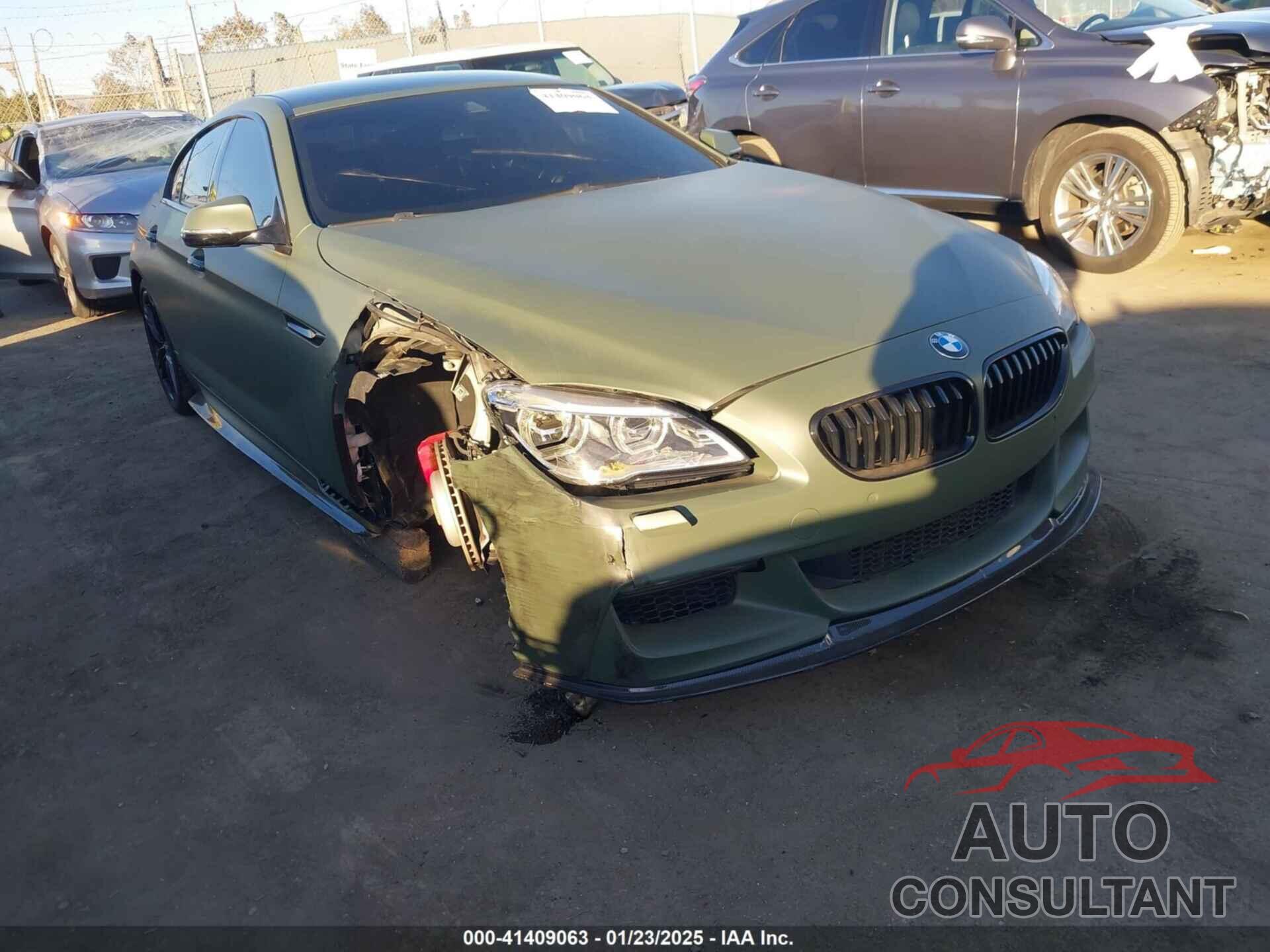 BMW 640I GRAN COUPE 2017 - WBA6D0C31HG639864
