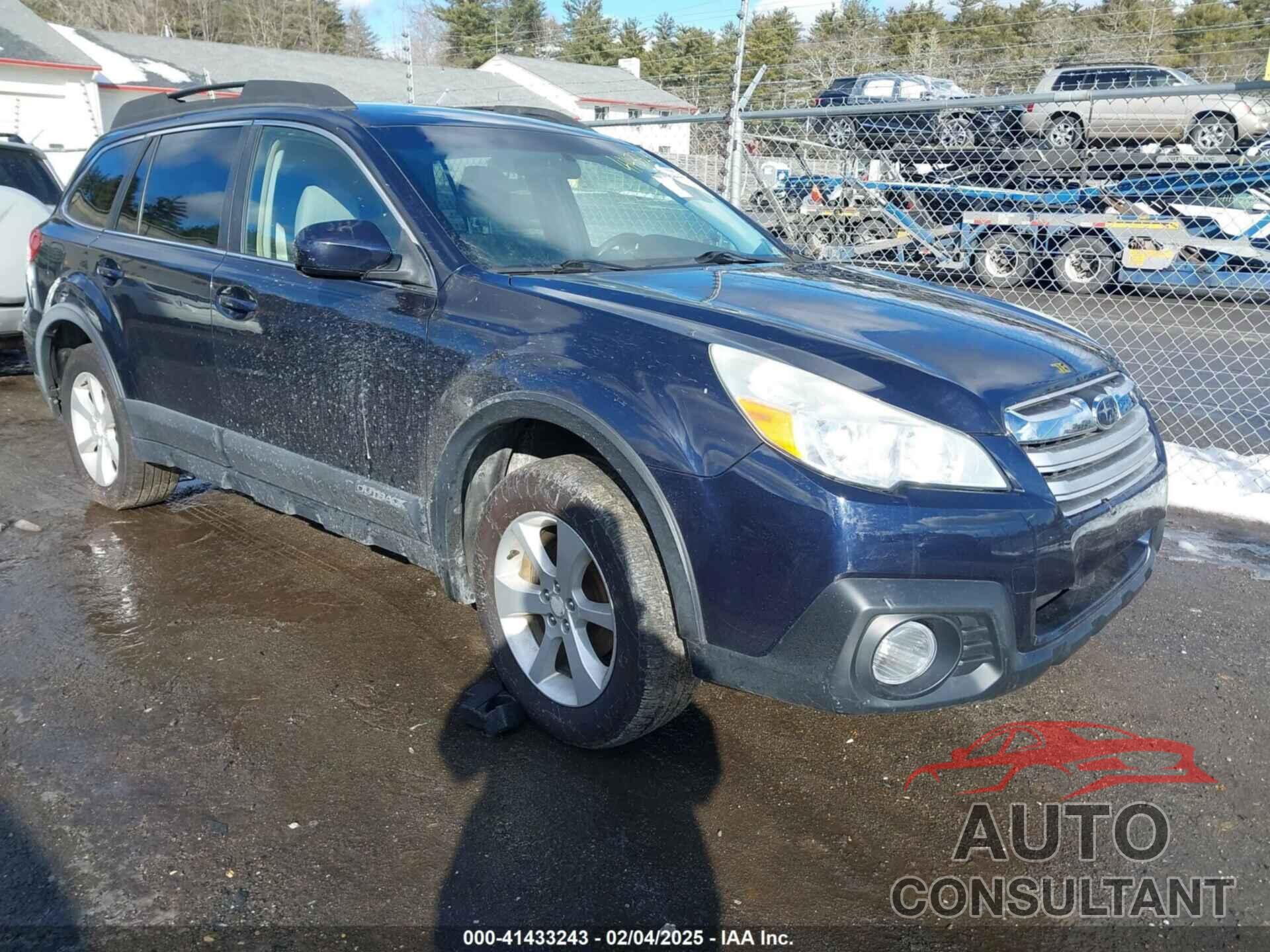 SUBARU OUTBACK 2013 - 4S4BRBCC0D3269731