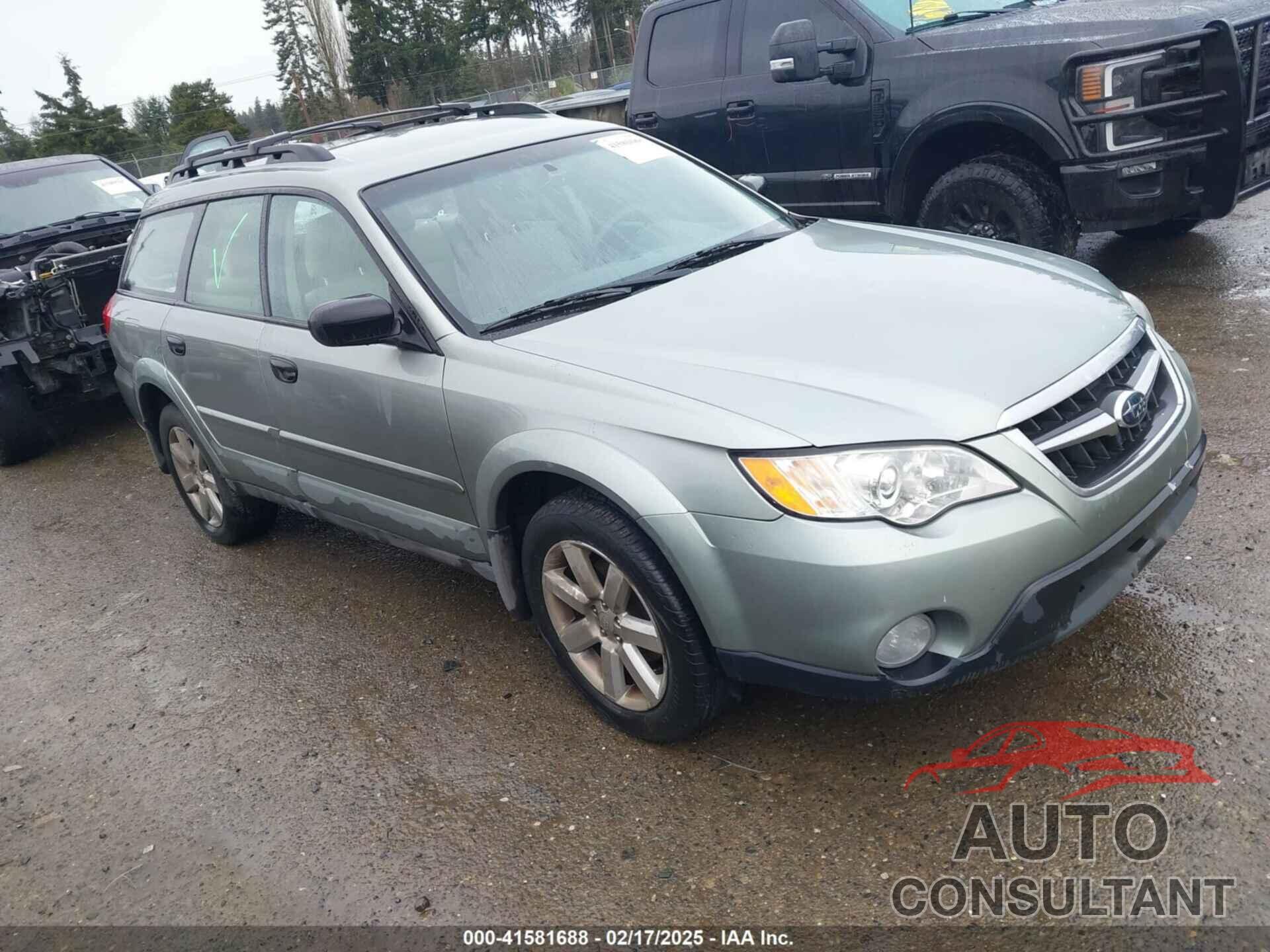 SUBARU OUTBACK 2009 - 4S4BP61C697344352