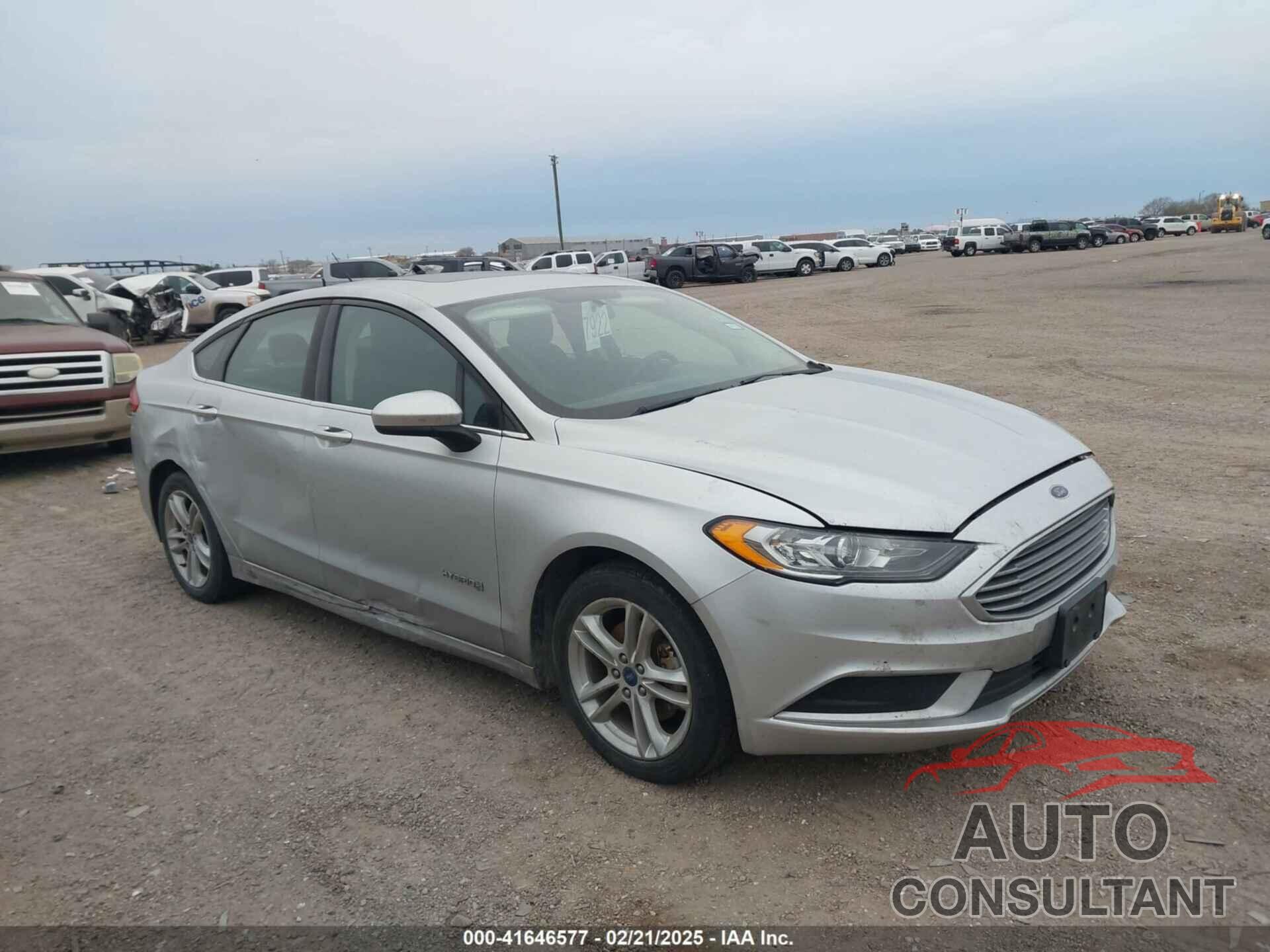 FORD FUSION HYBRID 2018 - 3FA6P0LU2JR128588