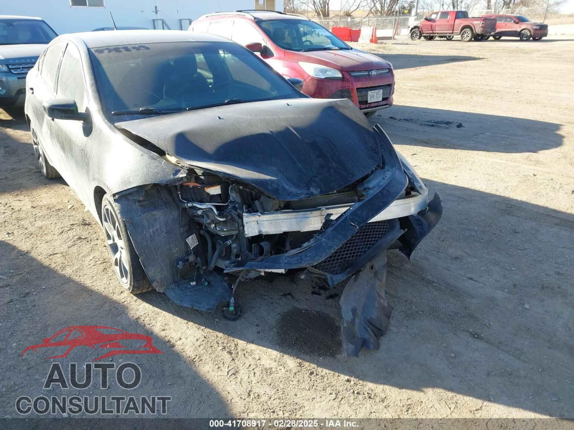 DODGE DART 2015 - 1C3CDFBB9FD116273