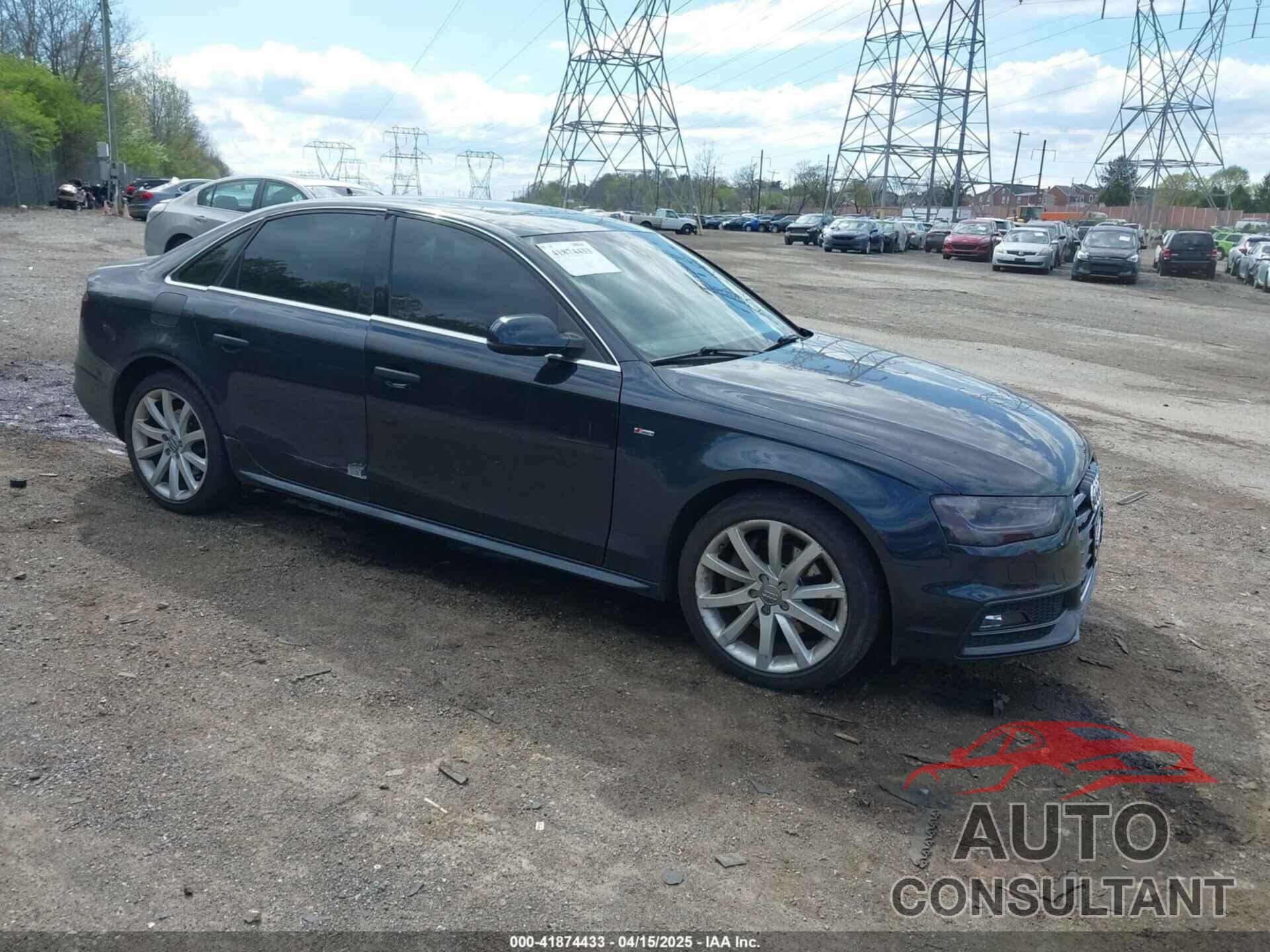 AUDI A4 2014 - WAUBFAFL0EA067761