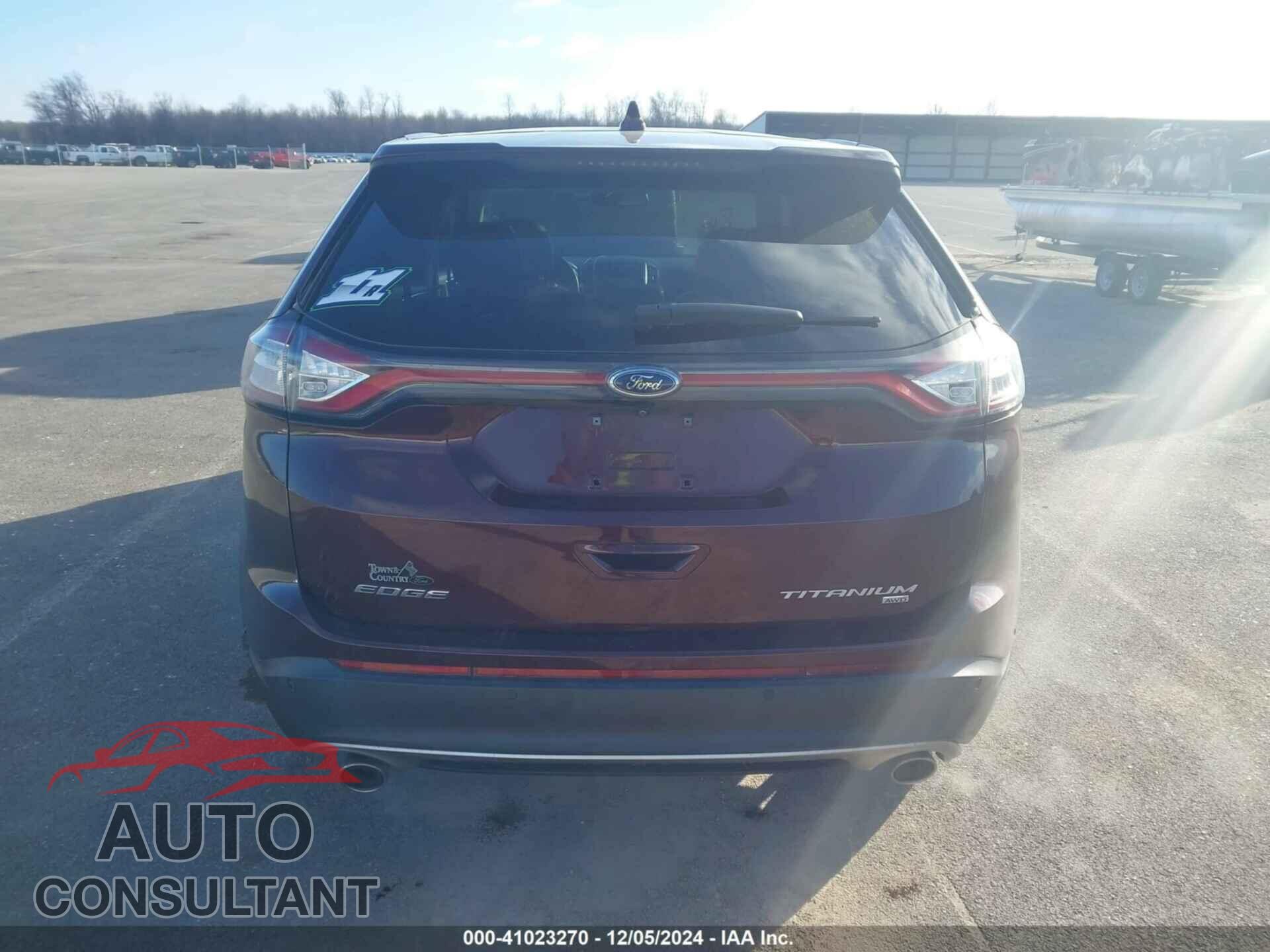 FORD EDGE 2017 - 2FMPK4K87HBC61229