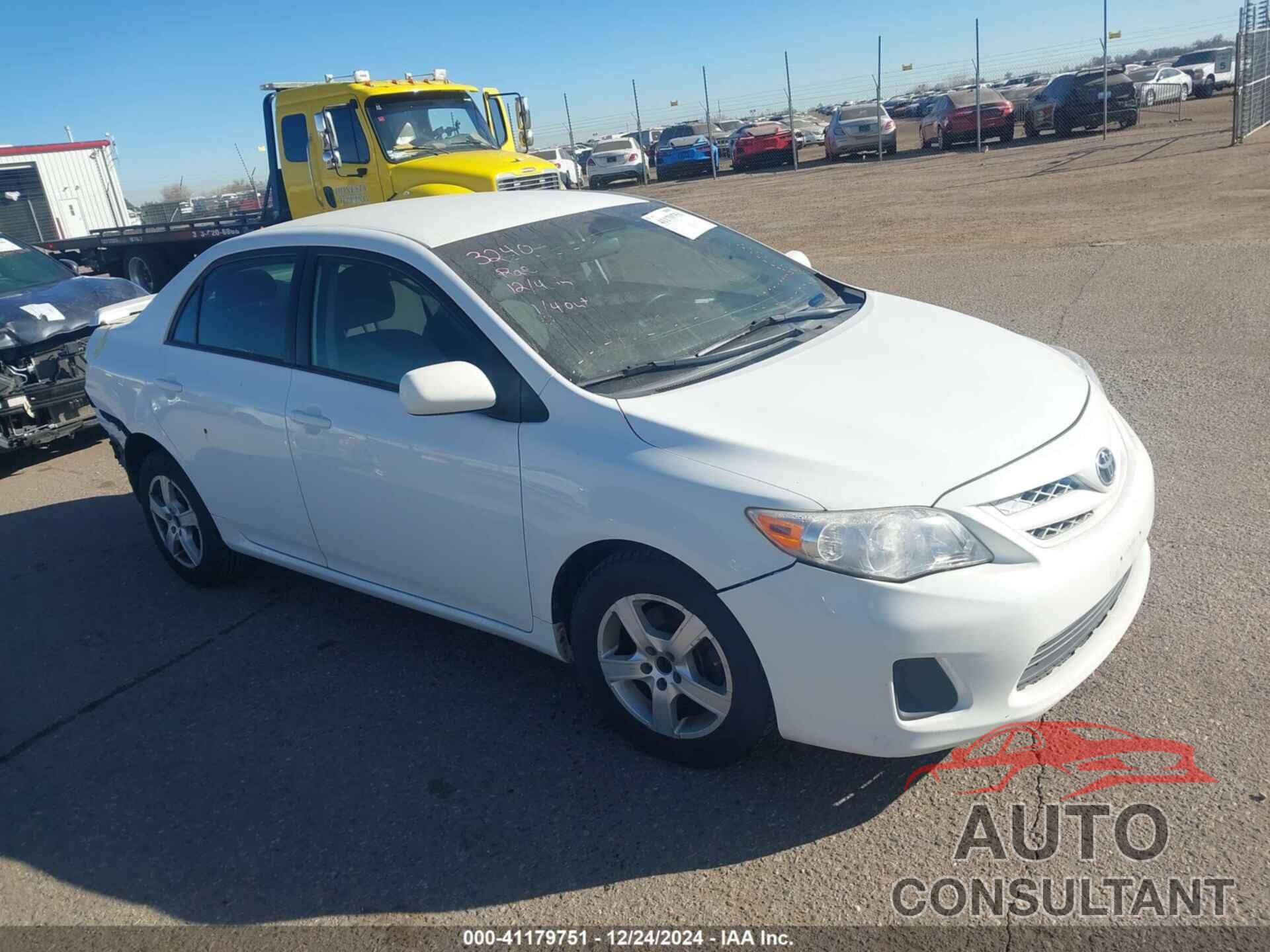 TOYOTA COROLLA 2011 - JTDBU4EE0B9131694