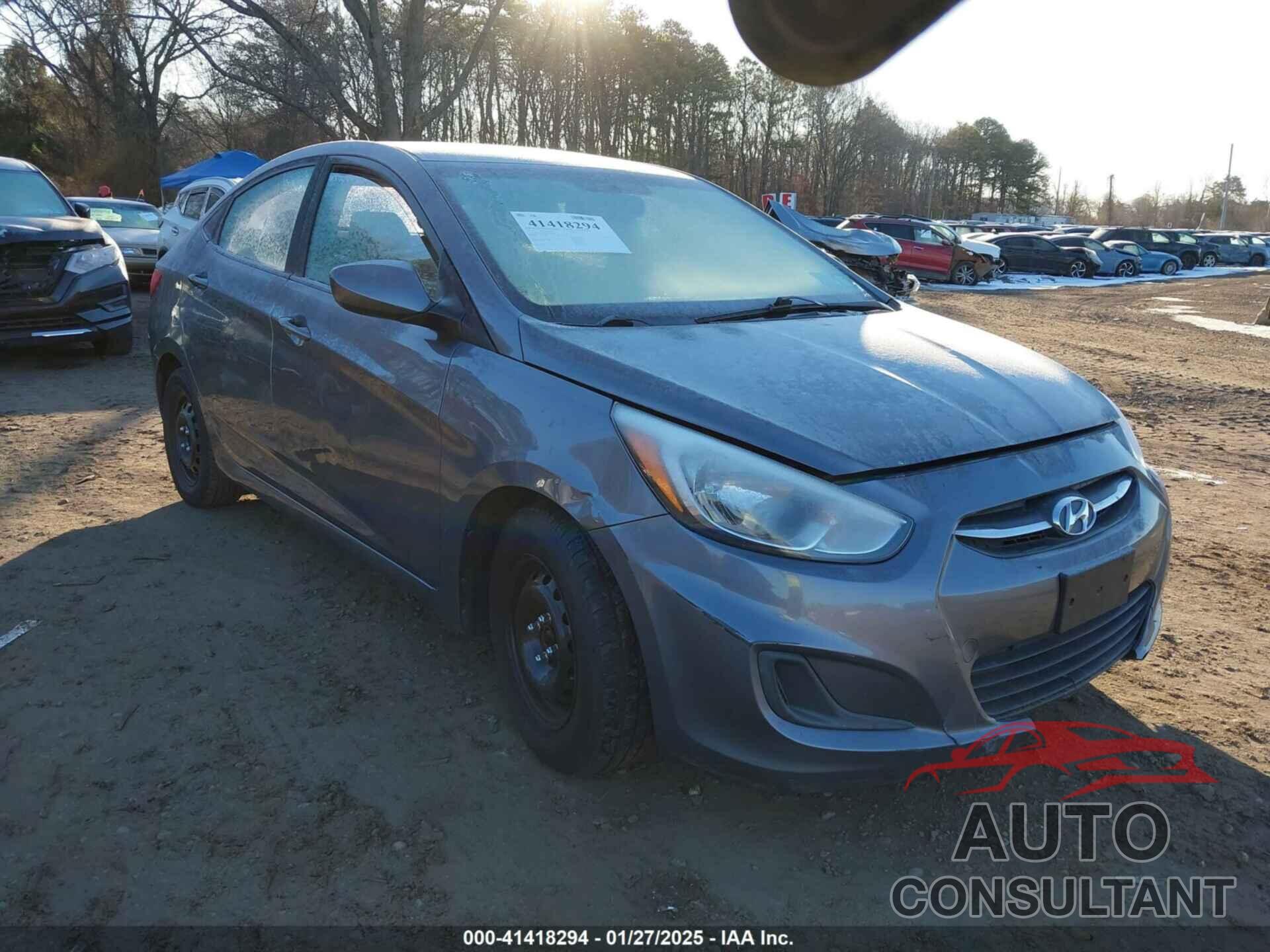 HYUNDAI ACCENT 2015 - KMHCT4AE7FU848167