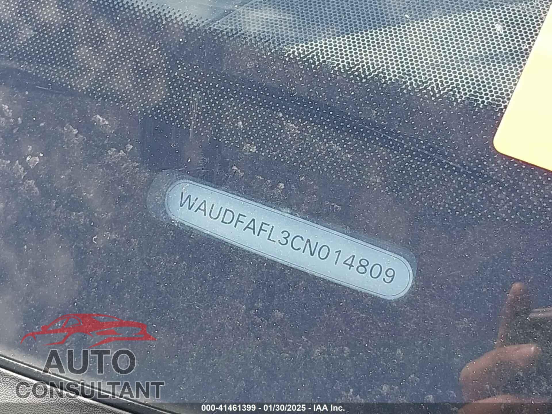 AUDI A4 2012 - WAUDFAFL3CN014809