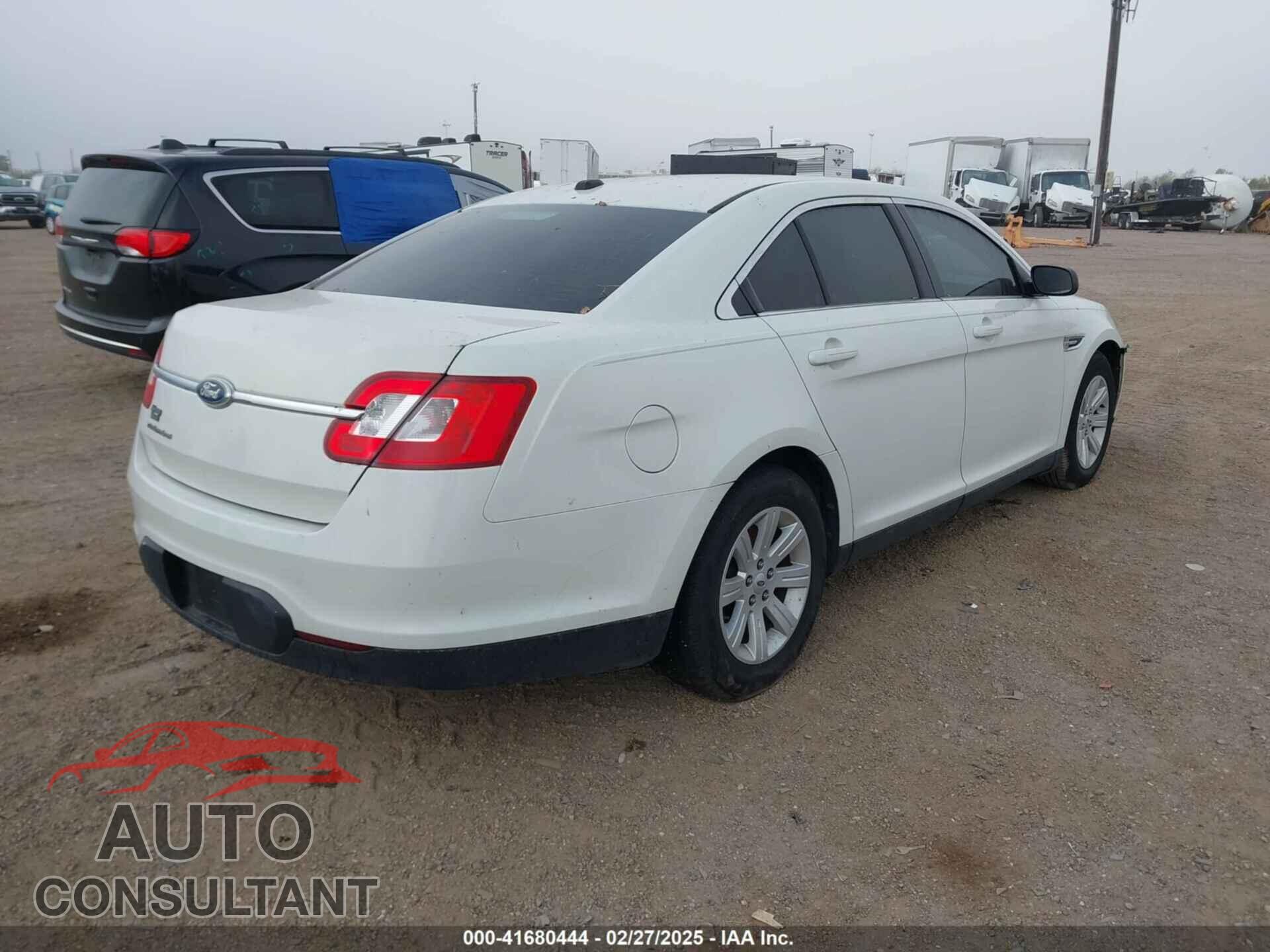 FORD TAURUS 2011 - 1FAHP2DW5BG142756