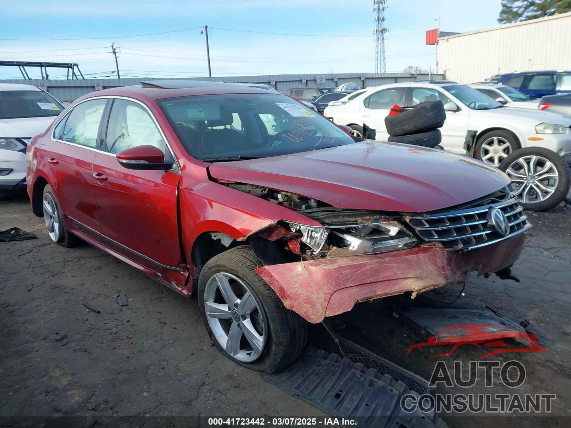 VOLKSWAGEN PASSAT 2016 - 1VWBS7A34GC066383