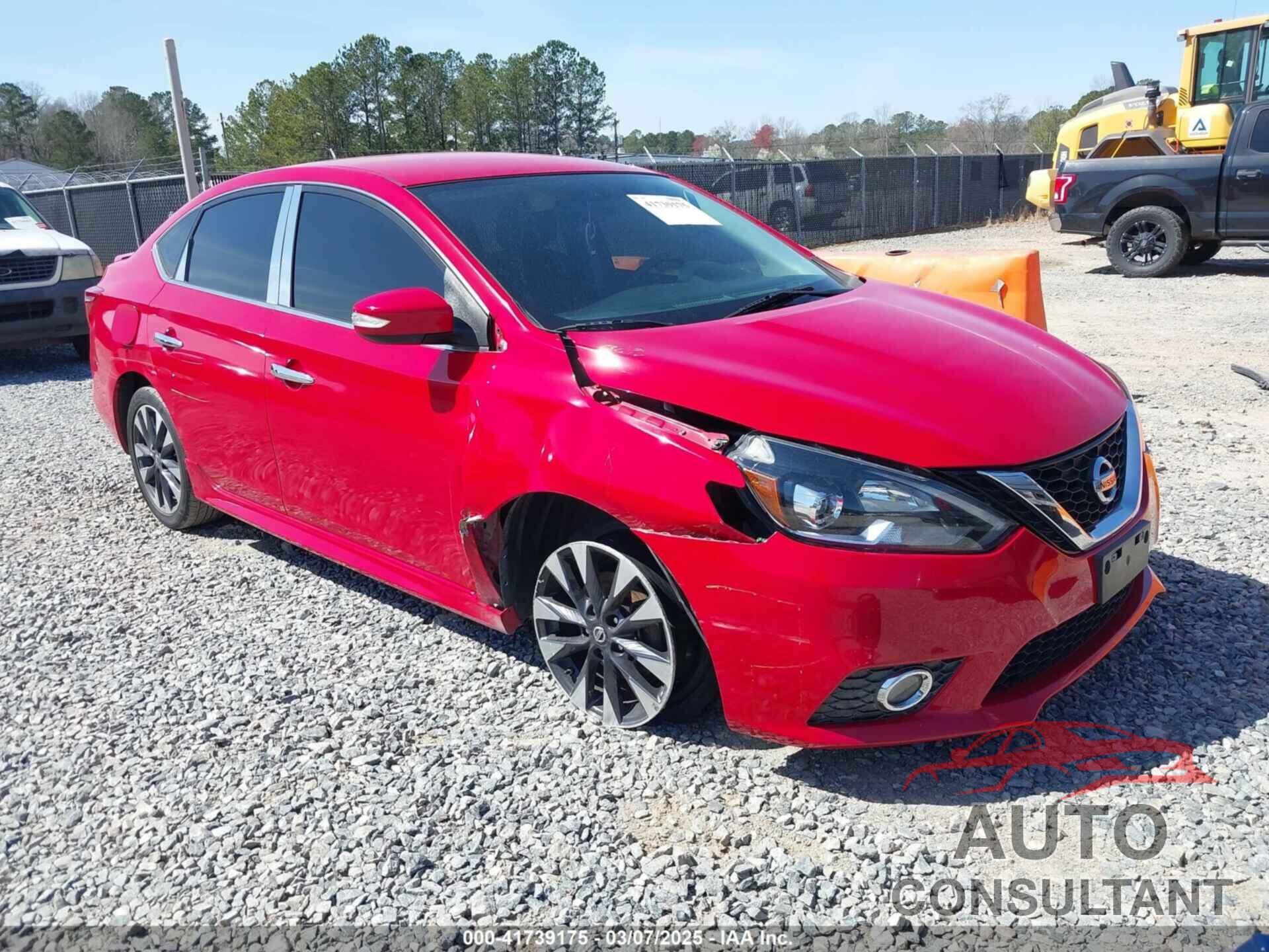 NISSAN SENTRA 2016 - 3N1AB7AP9GY261391