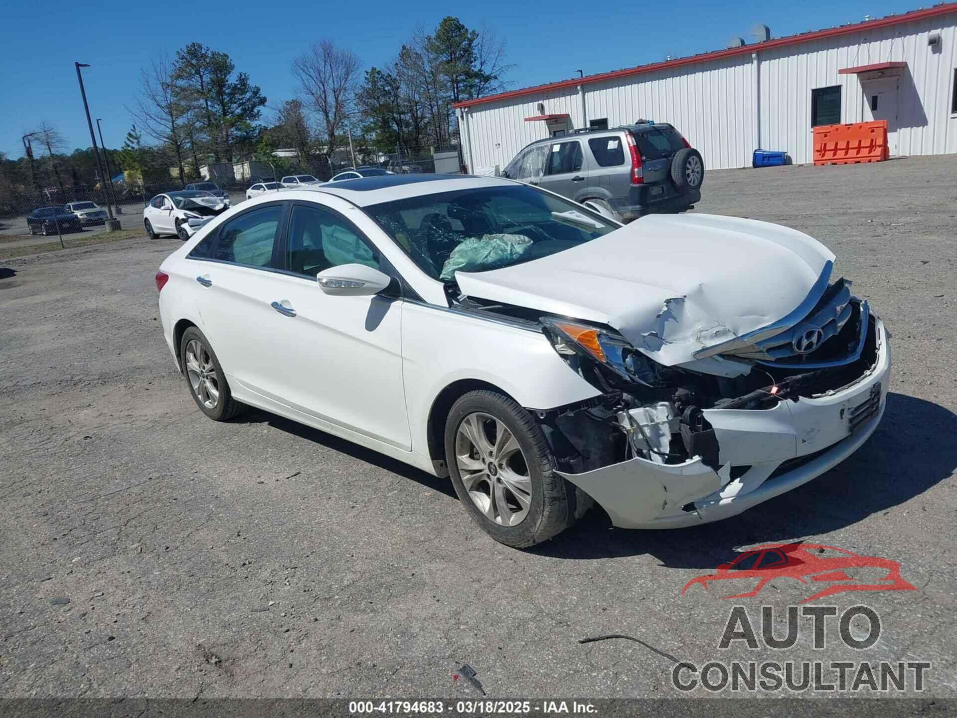 HYUNDAI SONATA 2013 - 5NPEC4ACXDH804800