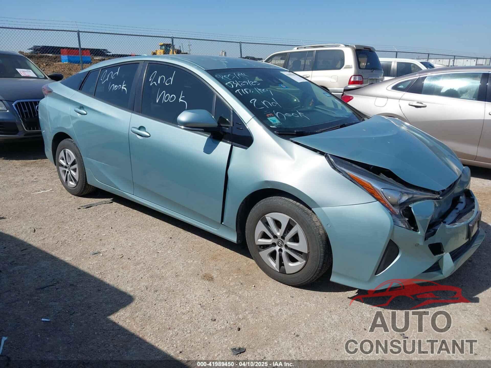 TOYOTA PRIUS 2018 - JTDKBRFU3J3068729