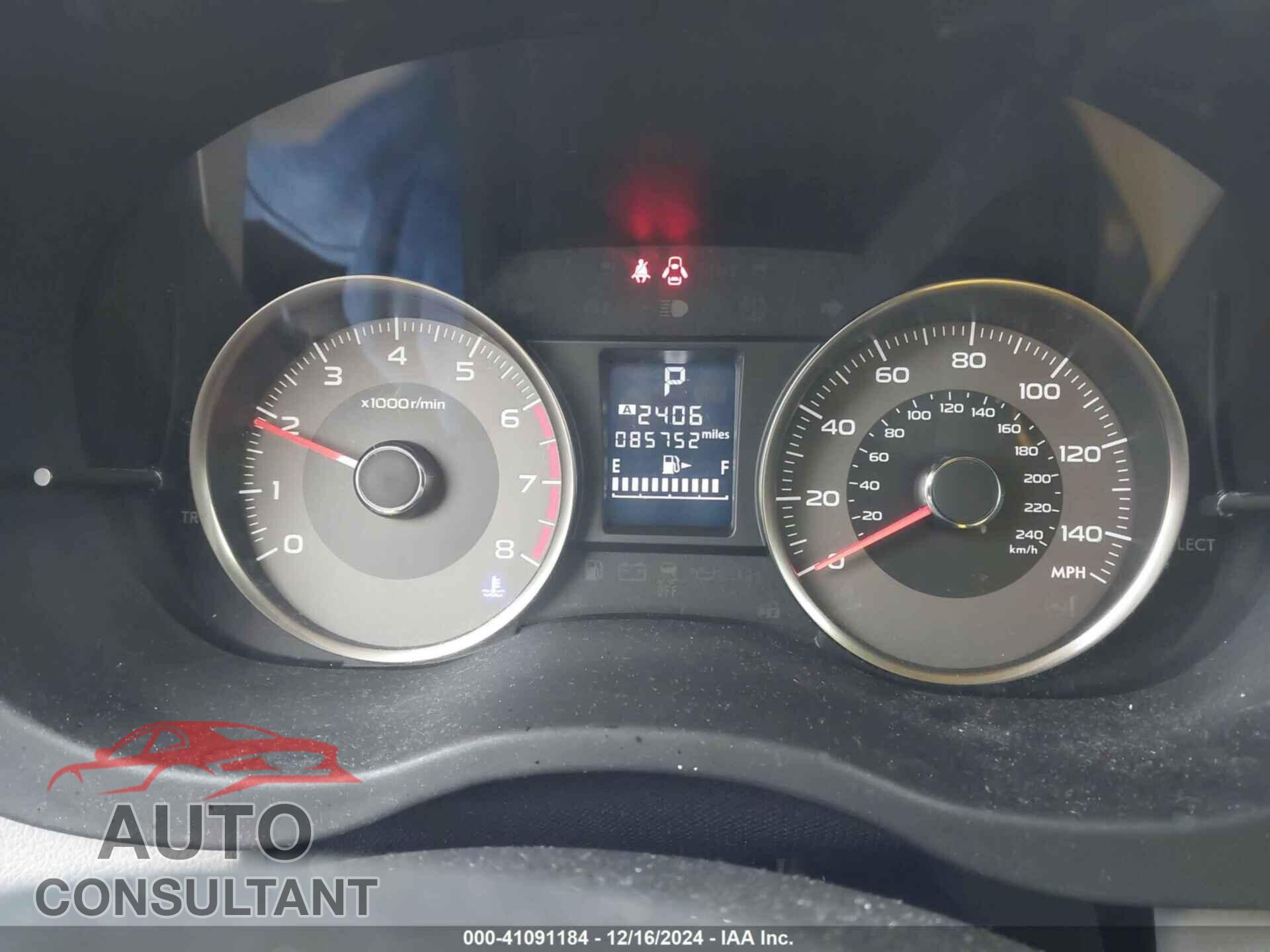 SUBARU FORESTER 2015 - JF2SJAHC8FH528097
