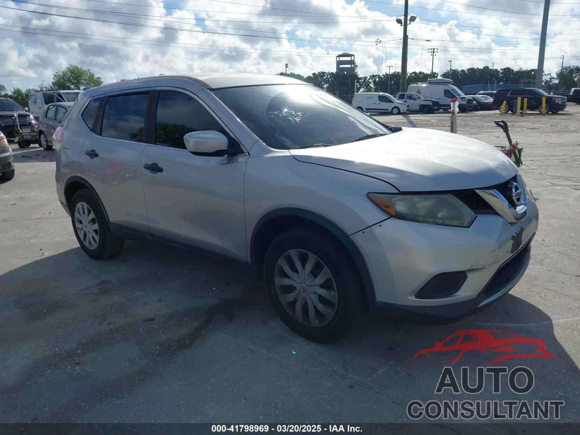 NISSAN ROGUE 2016 - 5N1AT2MT1GC756355