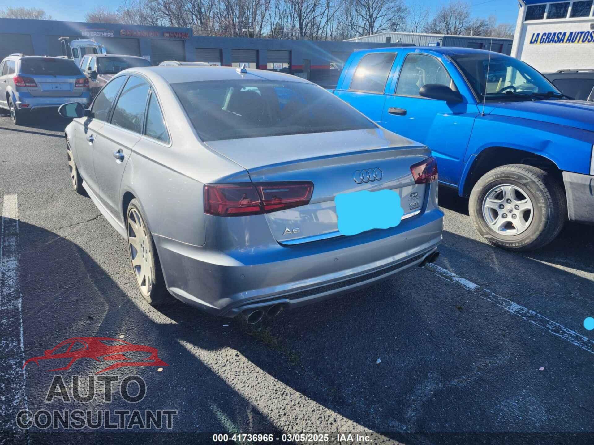 AUDI A6 2016 - WAUGFAFC8GN050742