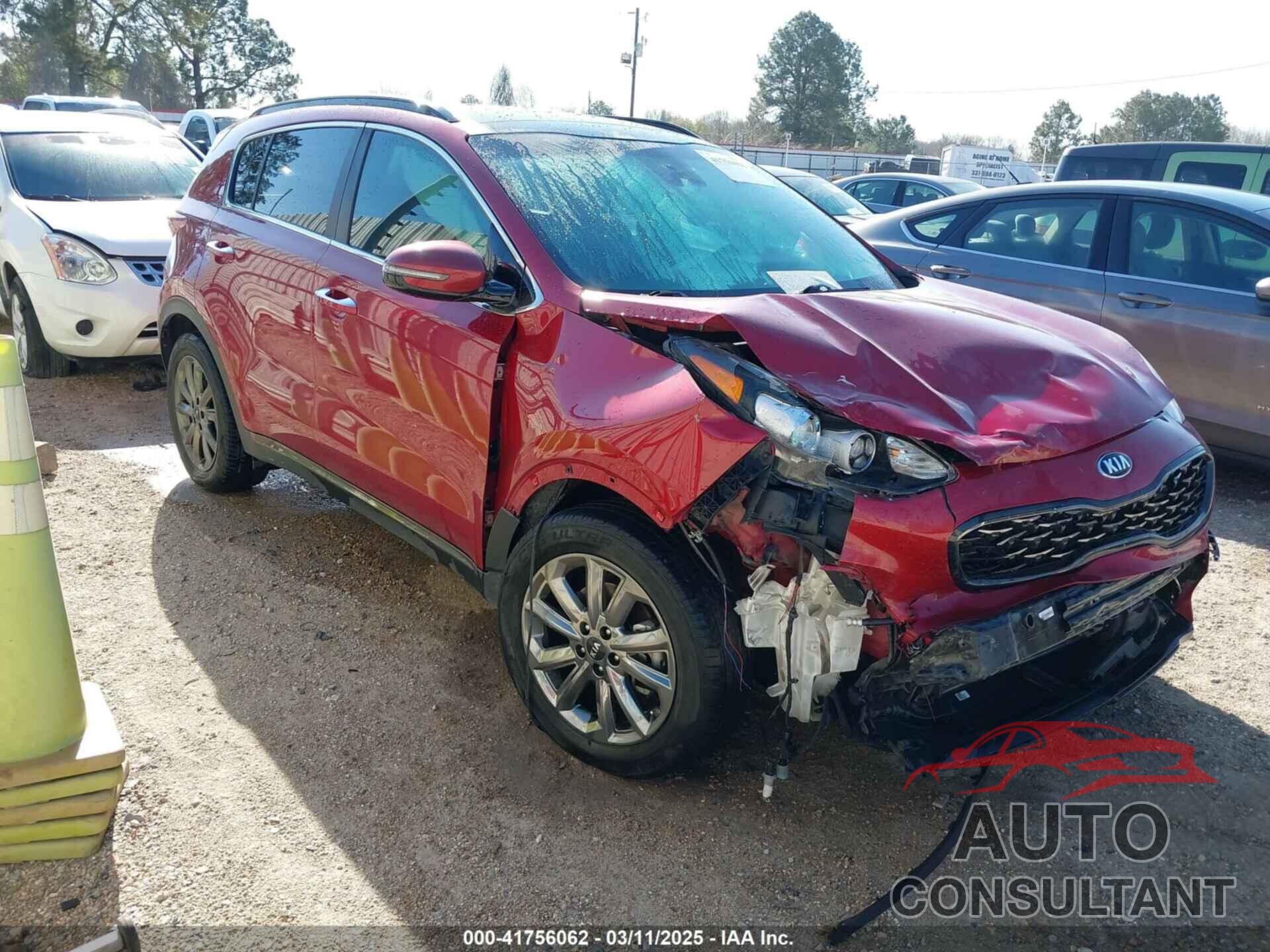 KIA SPORTAGE 2020 - KNDP63AC4L7654874