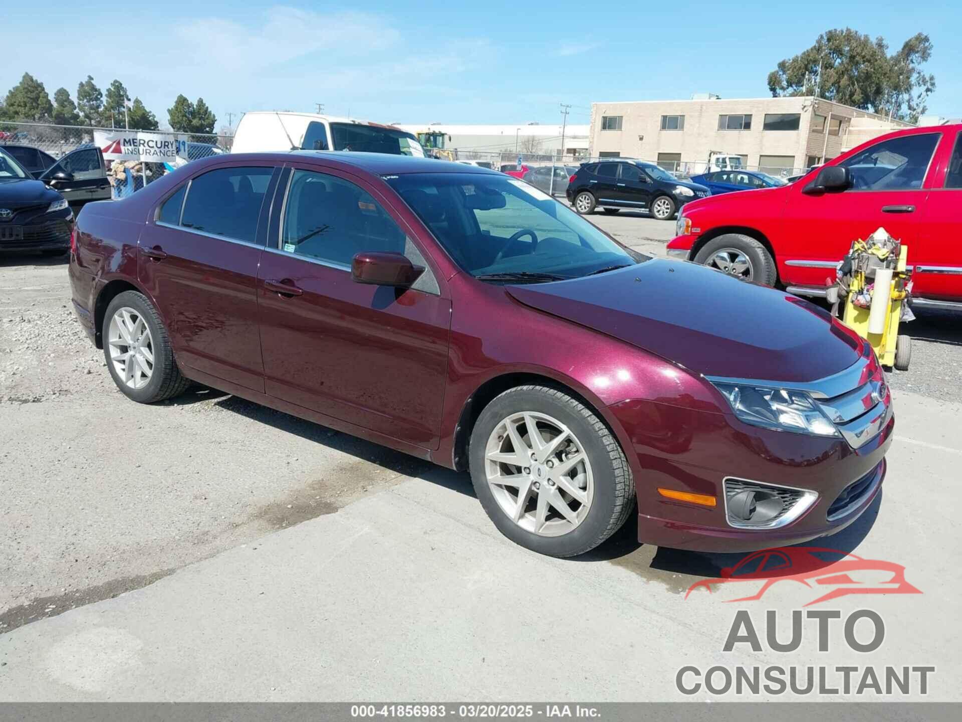 FORD FUSION 2012 - 3FAHP0JA8CR416829
