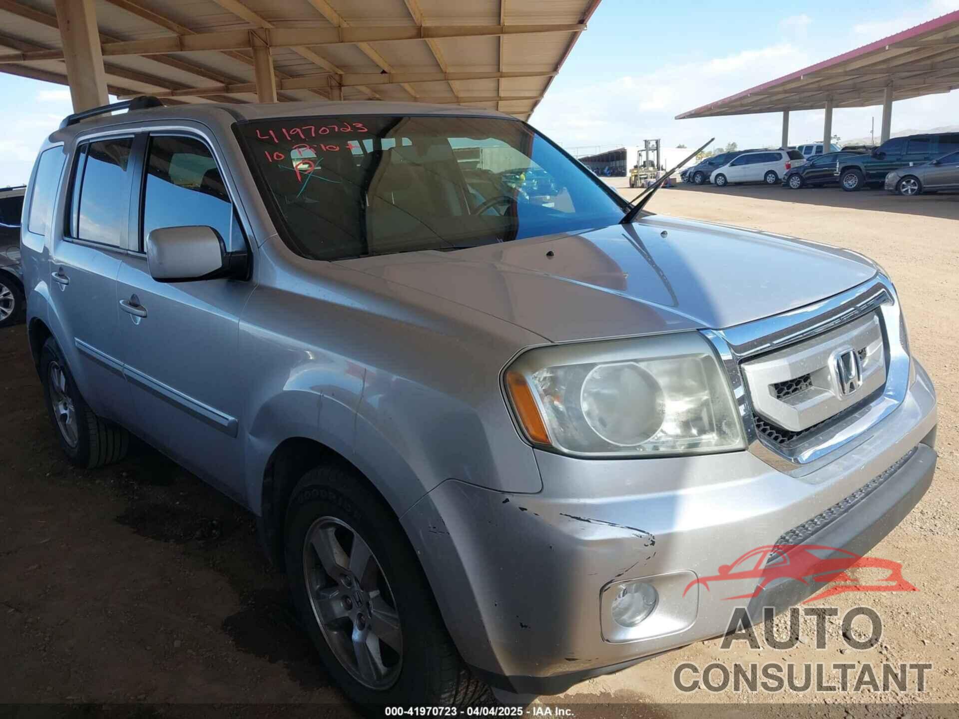 HONDA PILOT 2010 - 5FNYF3H69AB011688