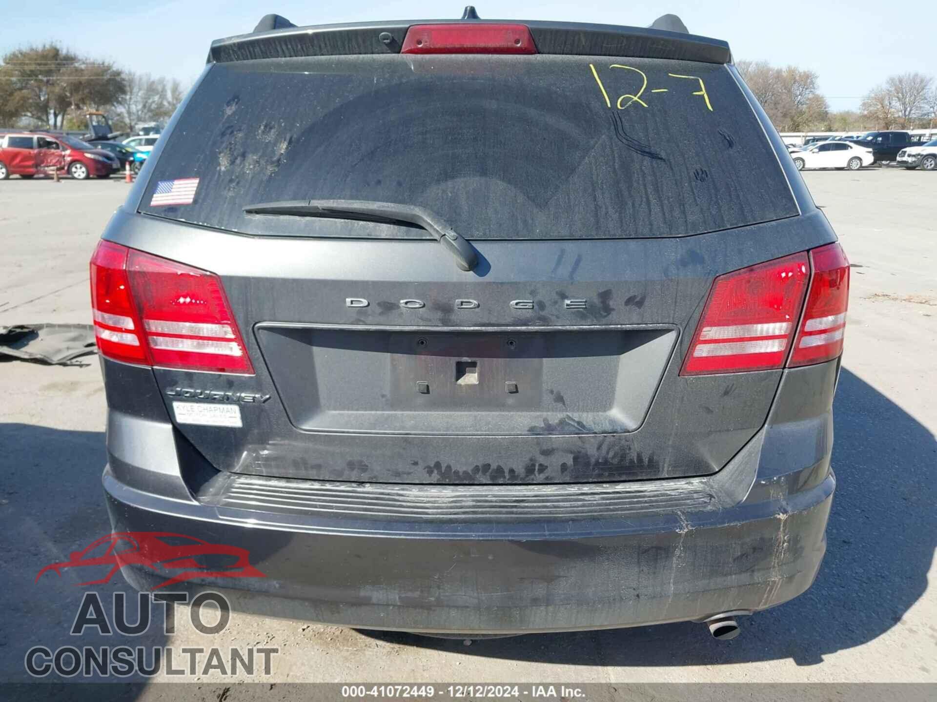 DODGE JOURNEY 2017 - 3C4PDCAB6HT677685