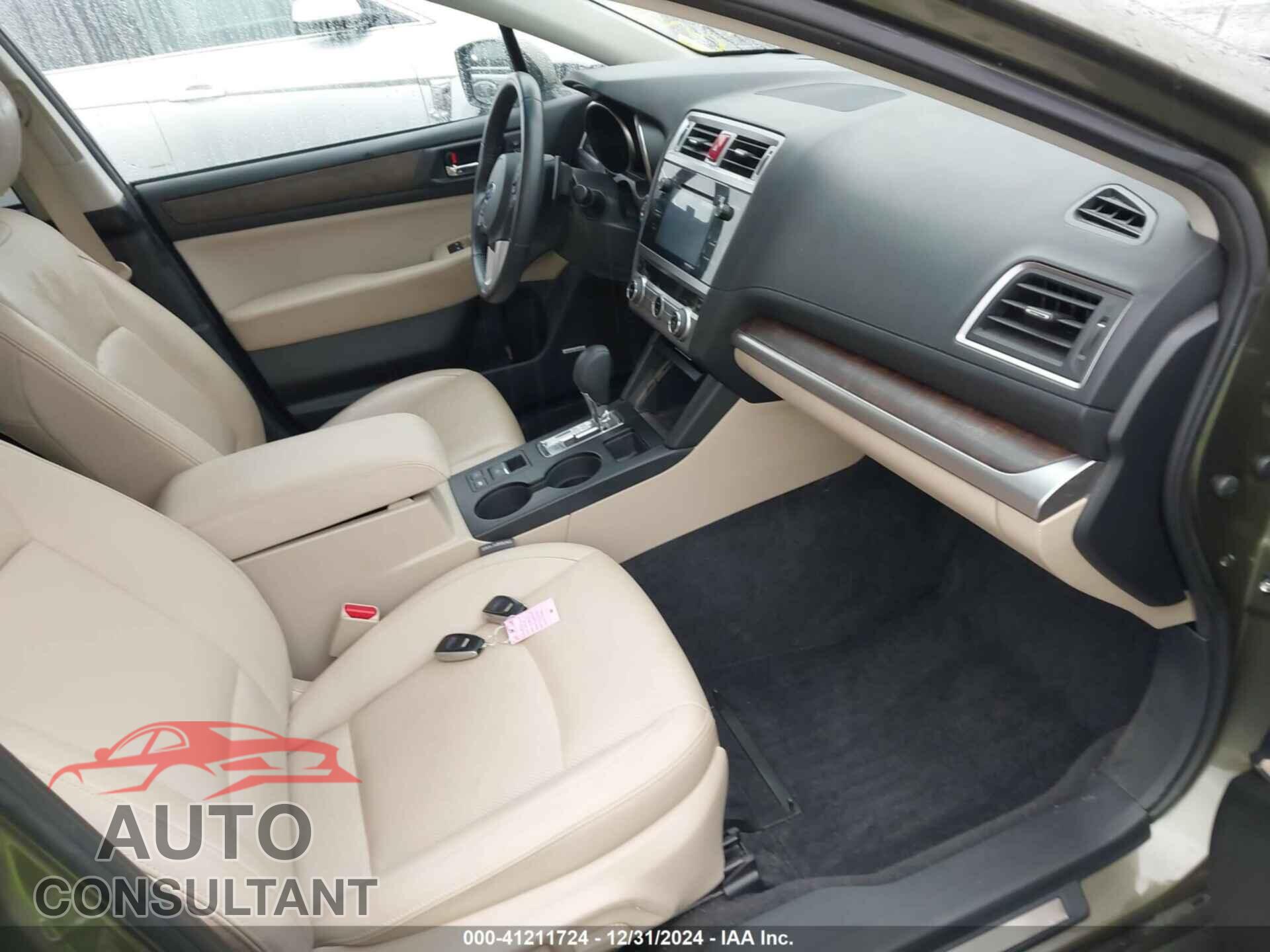 SUBARU OUTBACK 2015 - 4S4BSBLCXF3211178