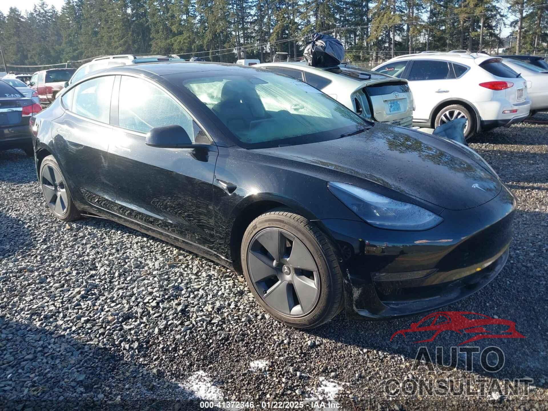 TESLA MODEL 3 2022 - 5YJ3E1EA4NF252199