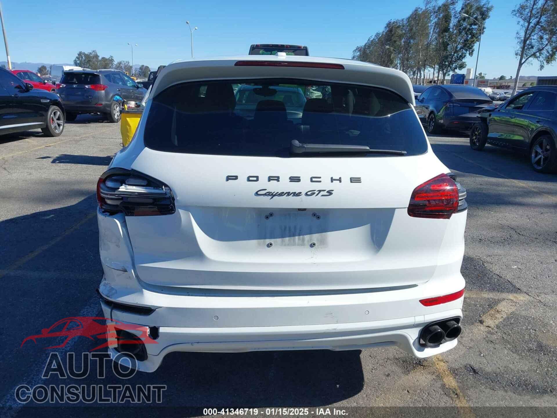 PORSCHE CAYENNE 2016 - WP1AD2A26GLA72168