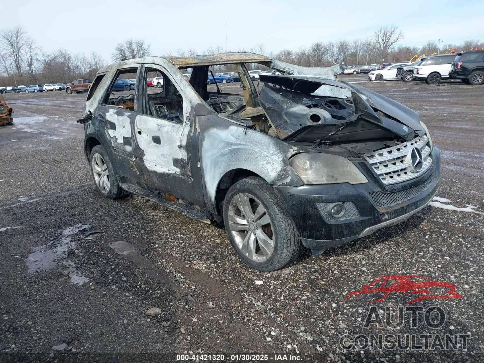 MERCEDES-BENZ ML 350 2009 - 4JGBB56E39A511689