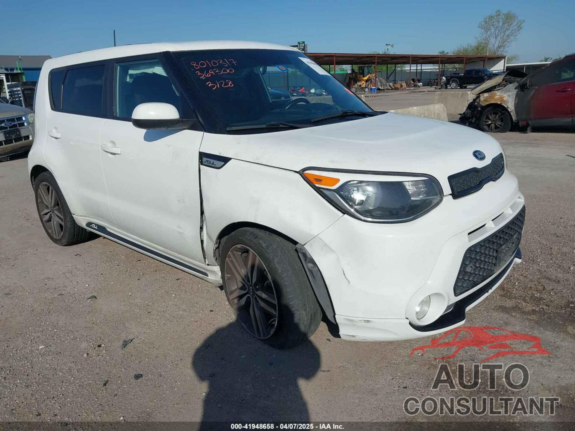 KIA SOUL 2016 - KNDJP3A53G7364300