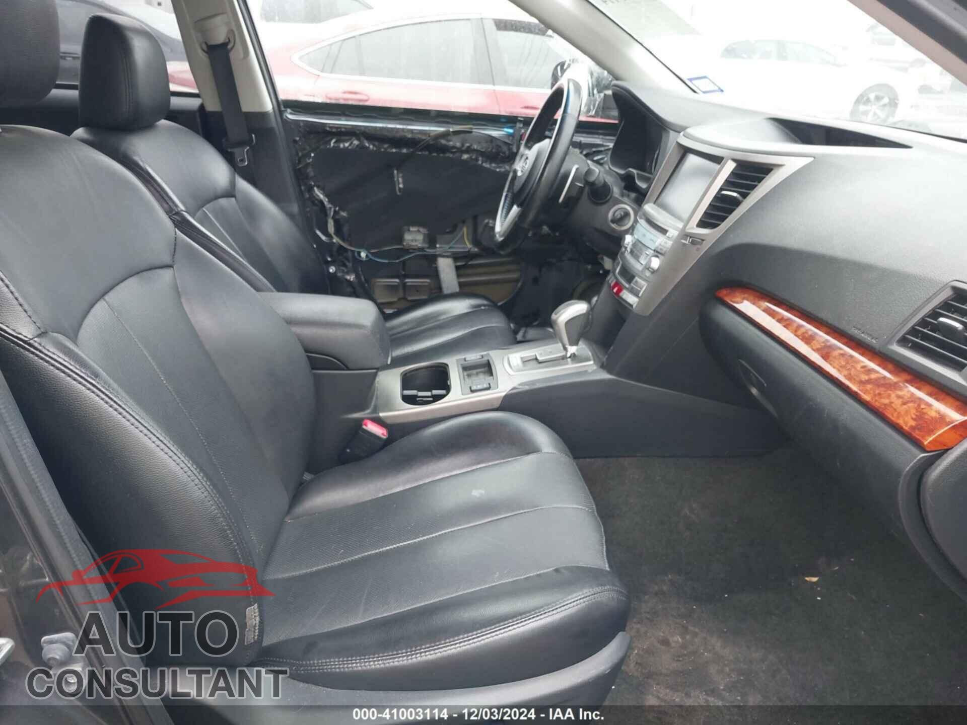 SUBARU OUTBACK 2011 - 4S4BRBLC4B3418669