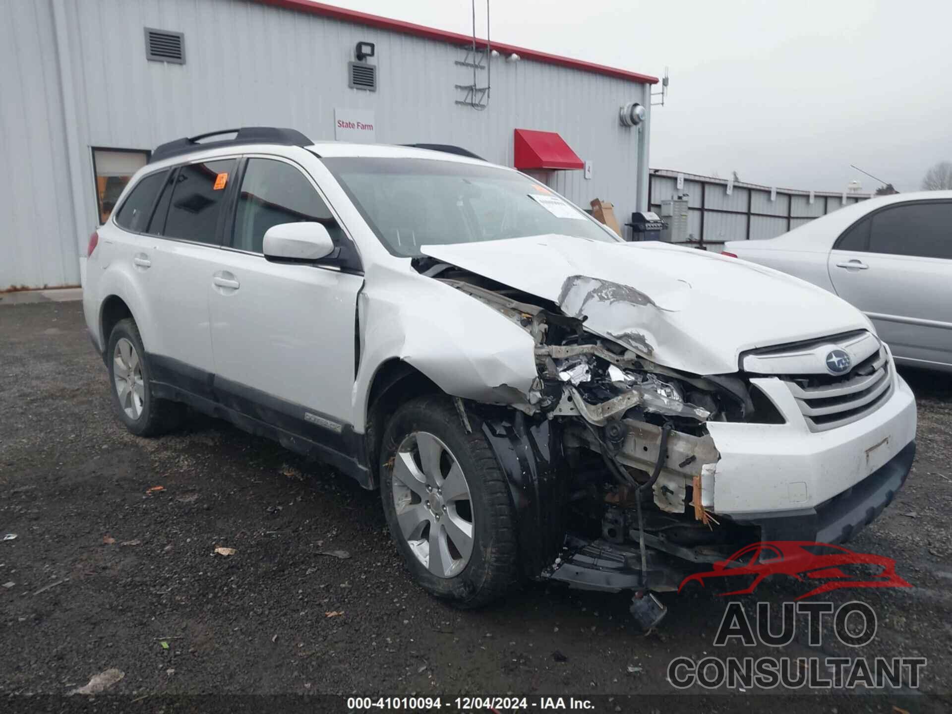 SUBARU OUTBACK 2012 - 4S4BRBCC0C3300670