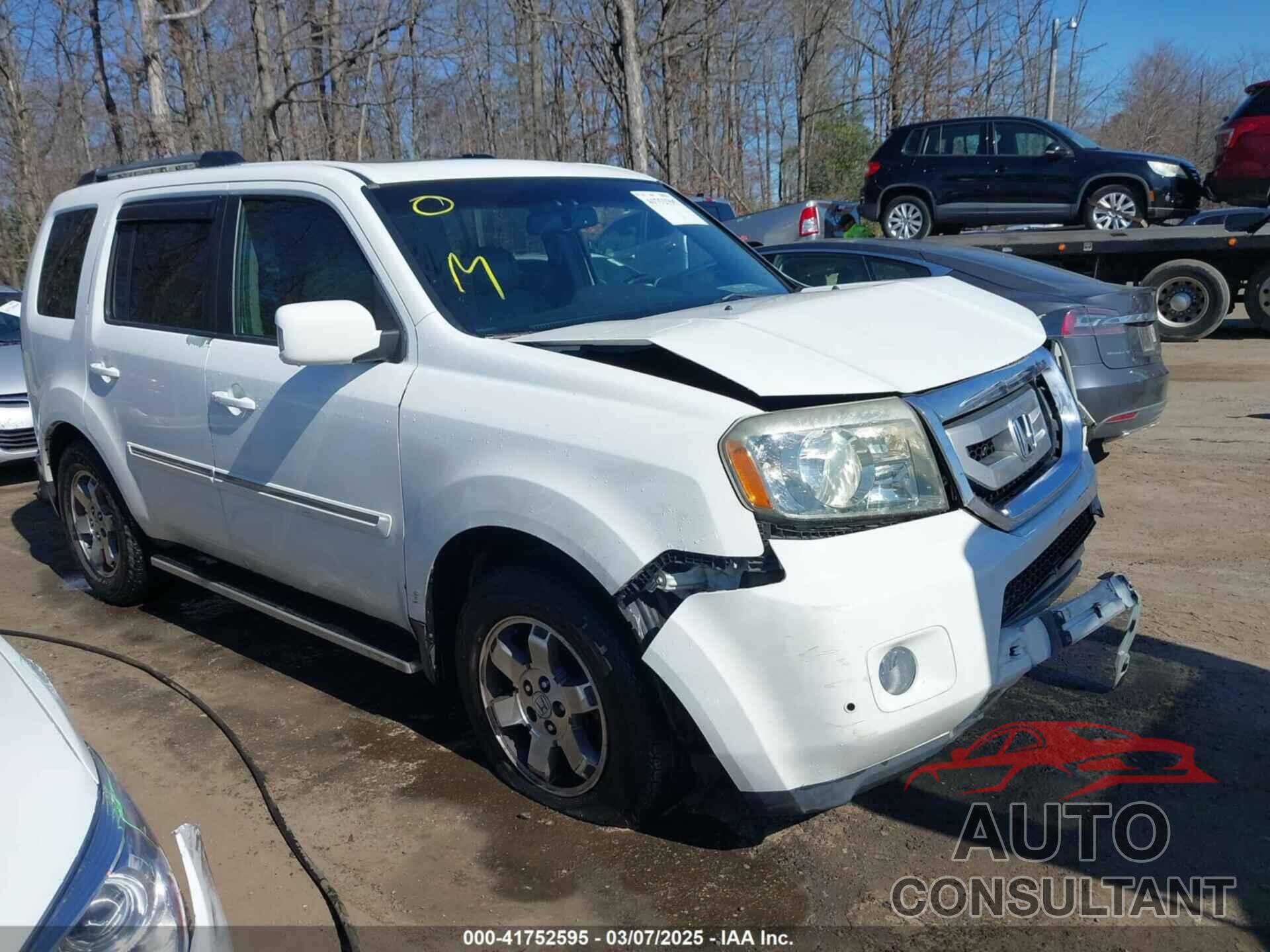 HONDA PILOT 2010 - 5FNYF4H85AB033307