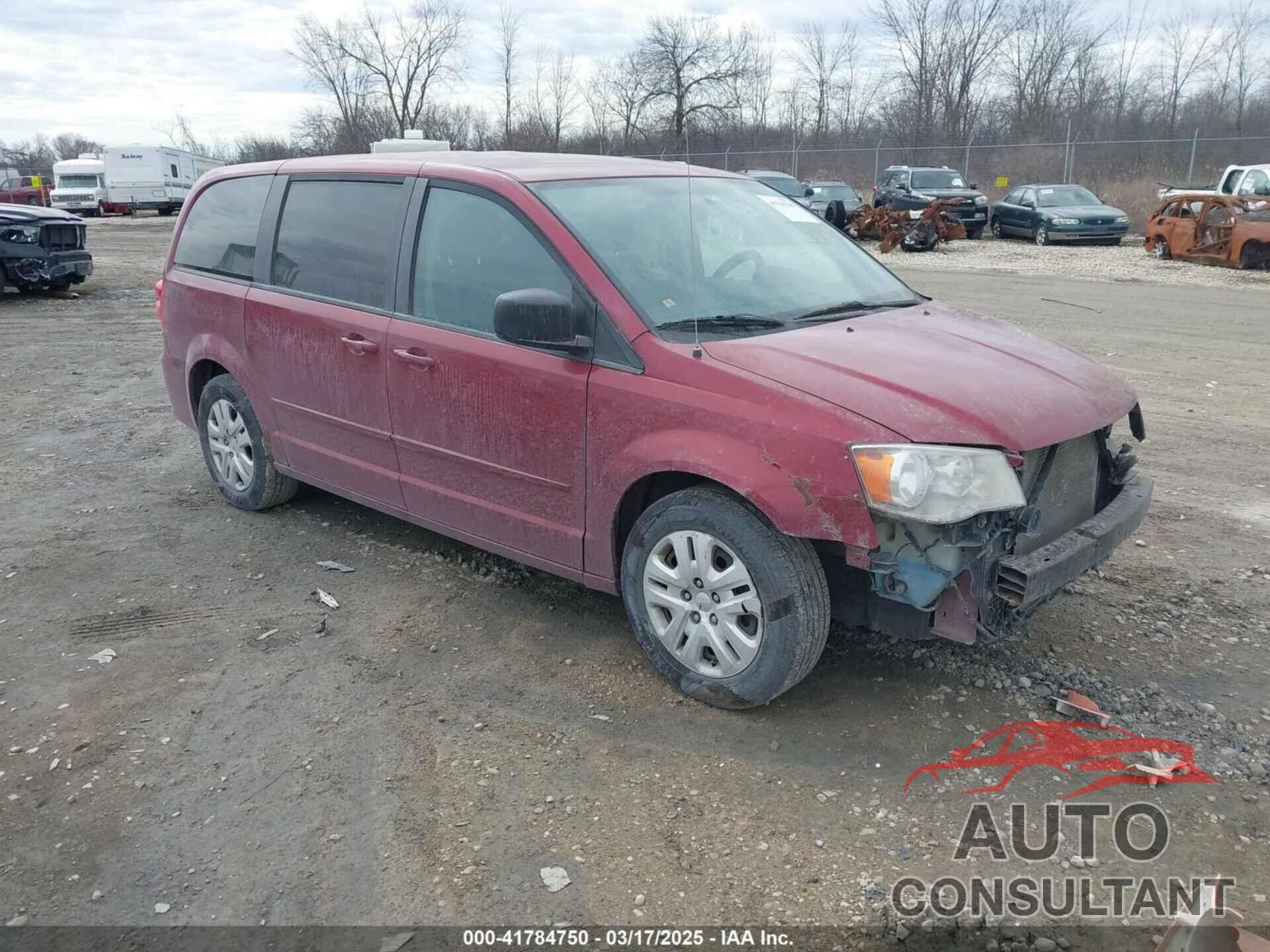 DODGE GRAND CARAVAN 2014 - 2C4RDGBG4ER410599
