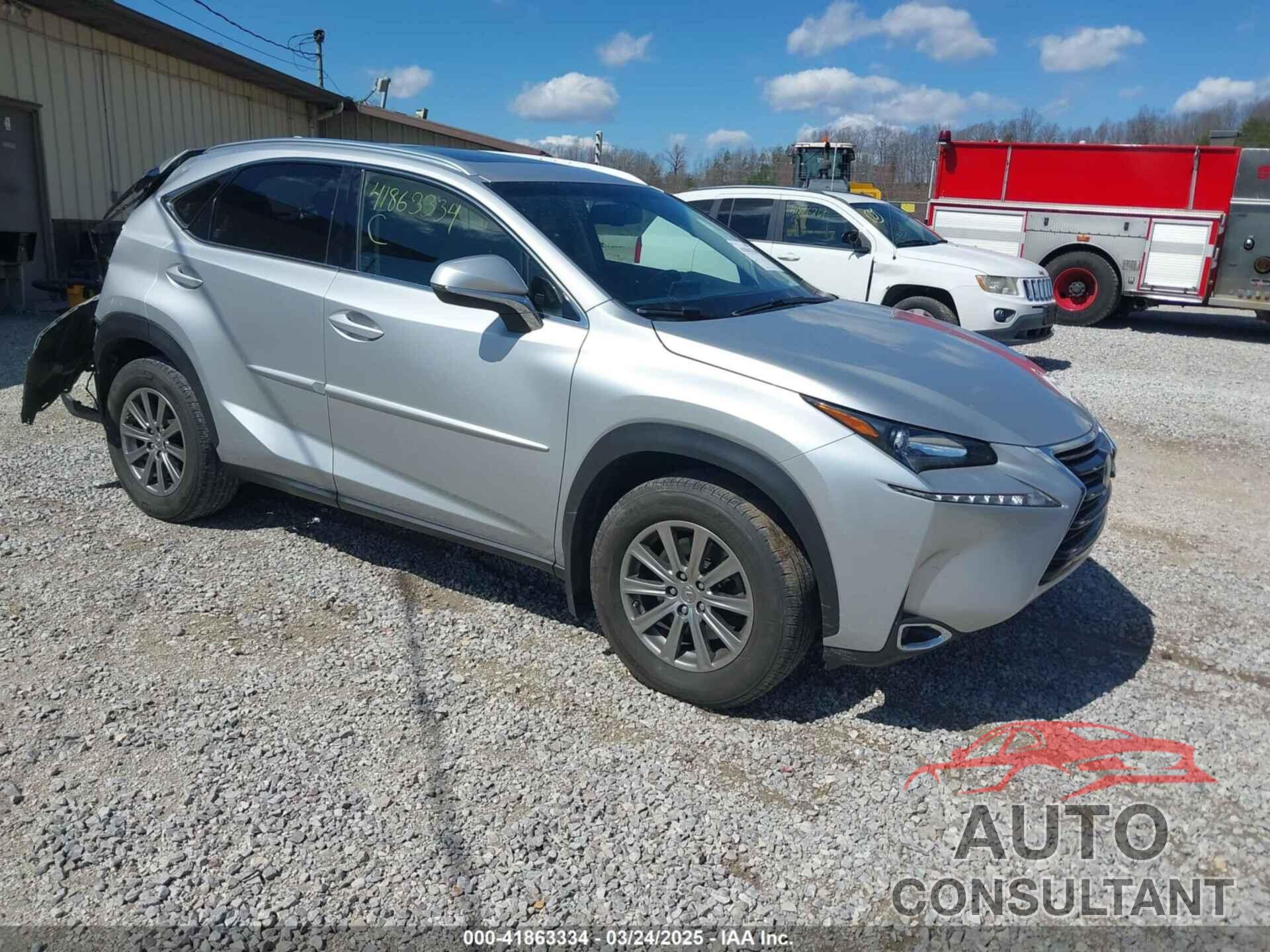 LEXUS NX 200T 2016 - JTJBARBZ4G2062079