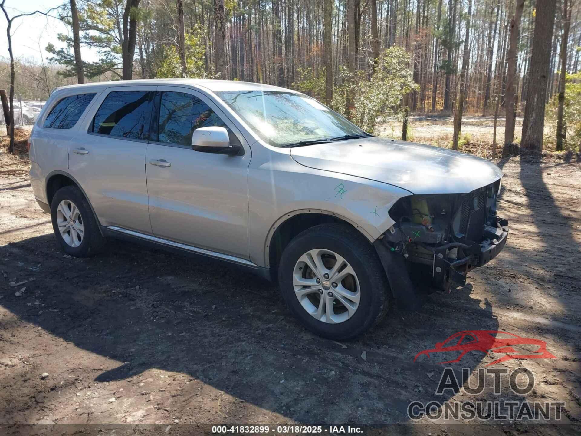 DODGE DURANGO 2011 - 1D4RD2GG3BC741886