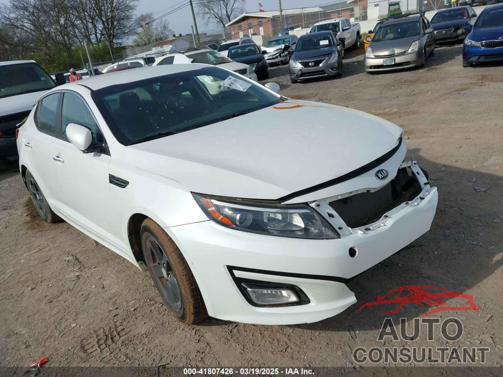 KIA OPTIMA 2015 - KNAGM4A7XF5564463