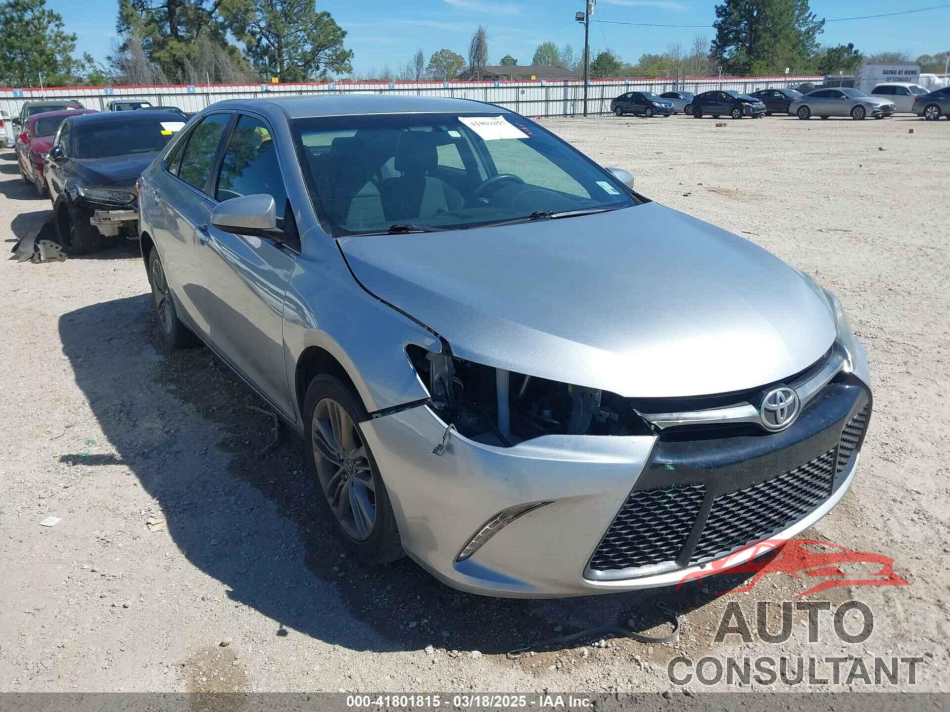 TOYOTA CAMRY 2016 - 4T1BF1FK0GU137704