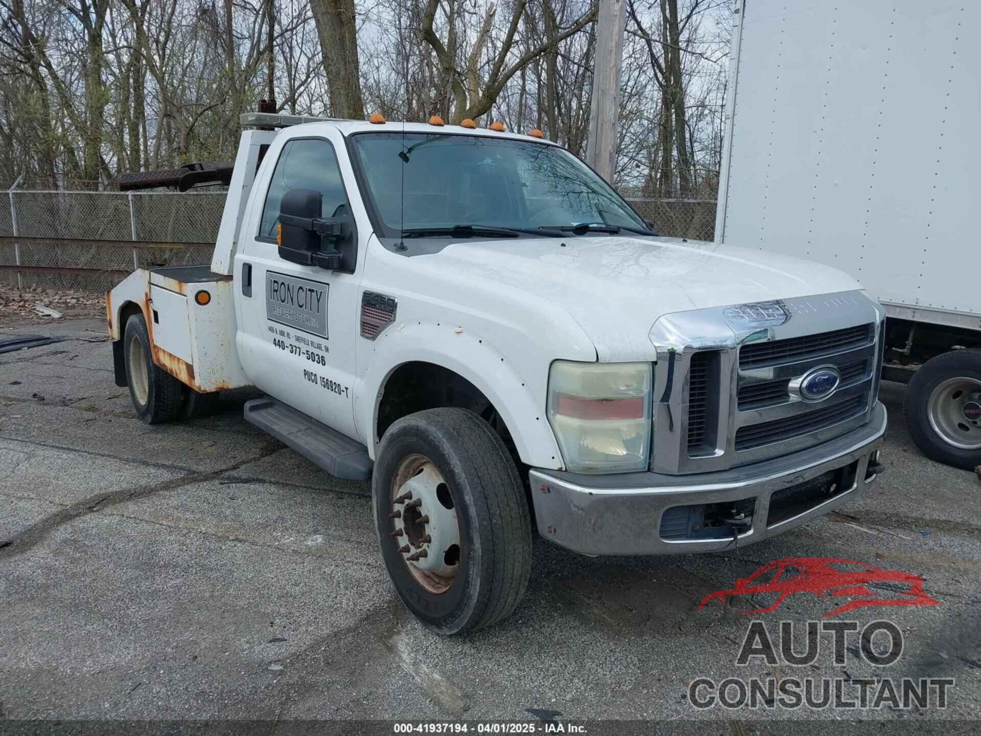 FORD F-450 CHASSIS 2010 - 1FDAF4GR8AEB44071