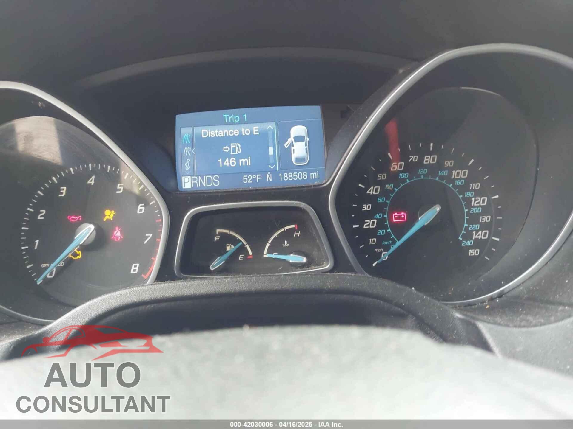 FORD FOCUS 2012 - 1FAHP3H20CL324659