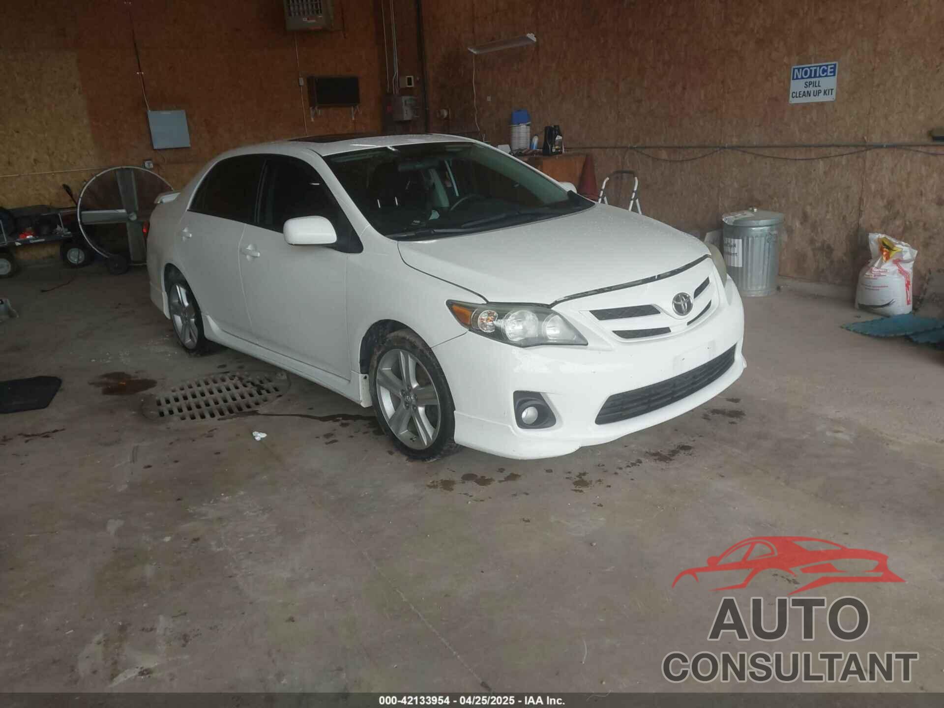 TOYOTA COROLLA 2013 - 5YFBU4EE5DP154224