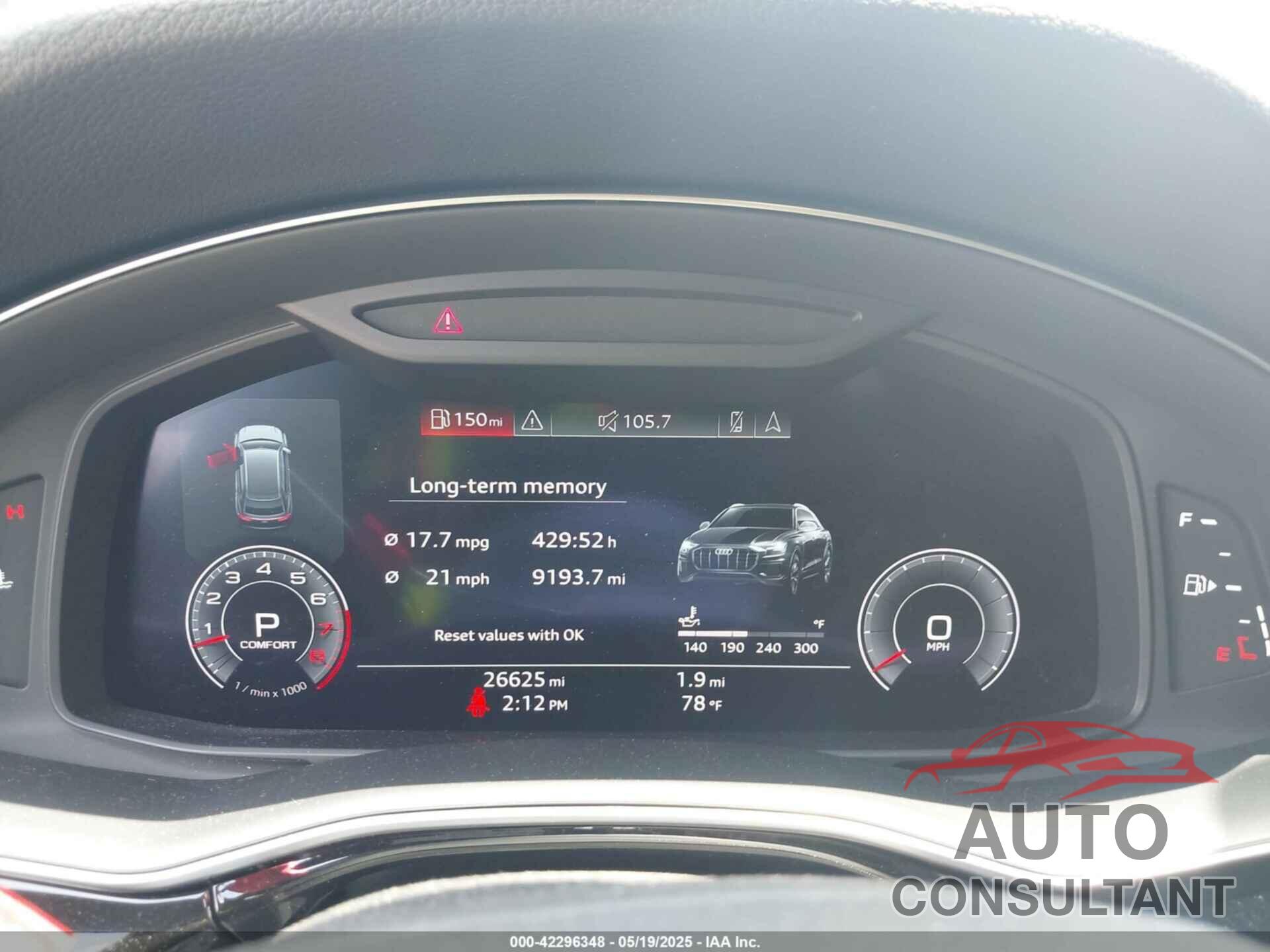 AUDI Q8 2019 - WA1AVAF11KD010103