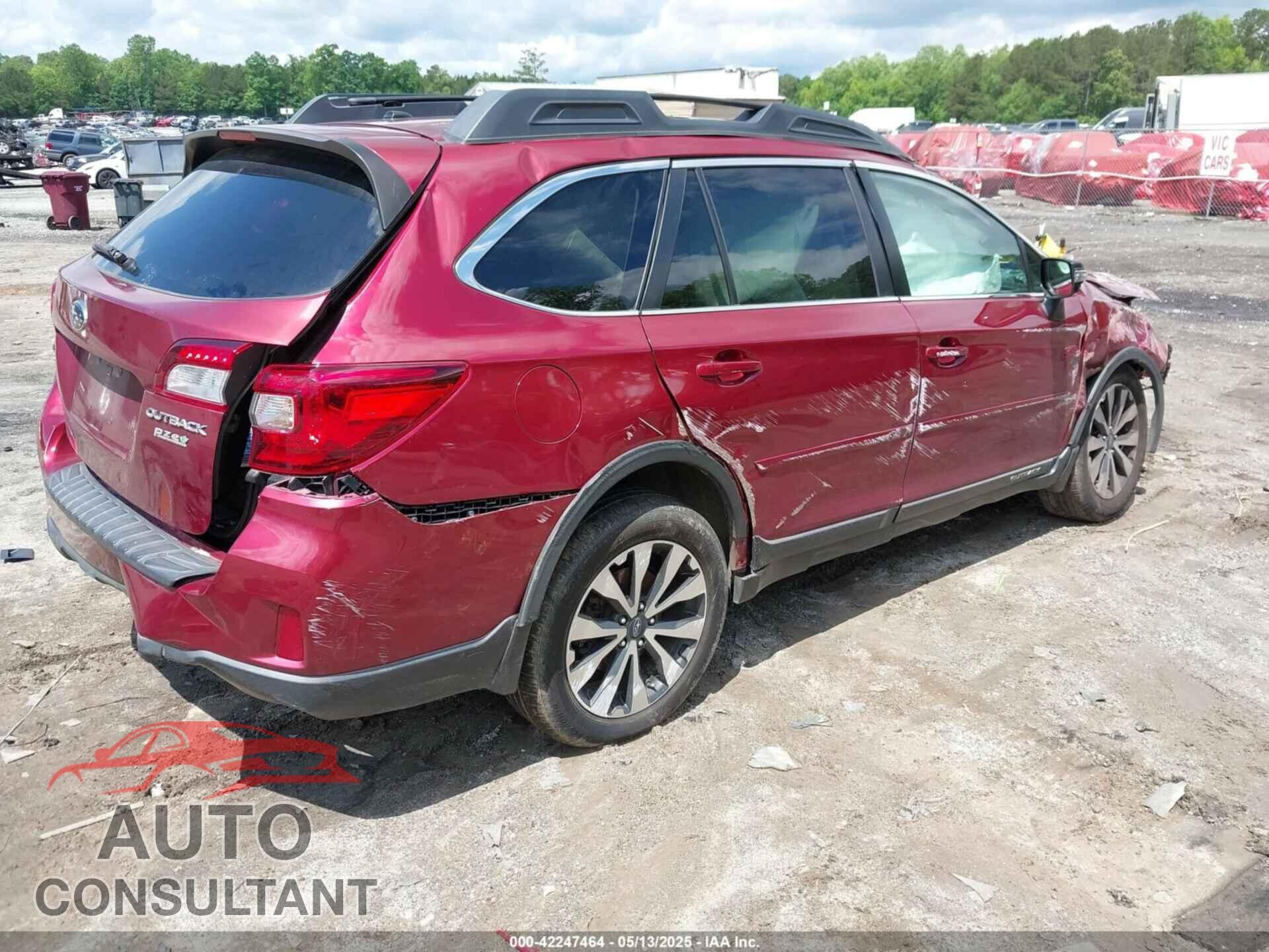SUBARU OUTBACK 2015 - 4S4BSANC4F3303815