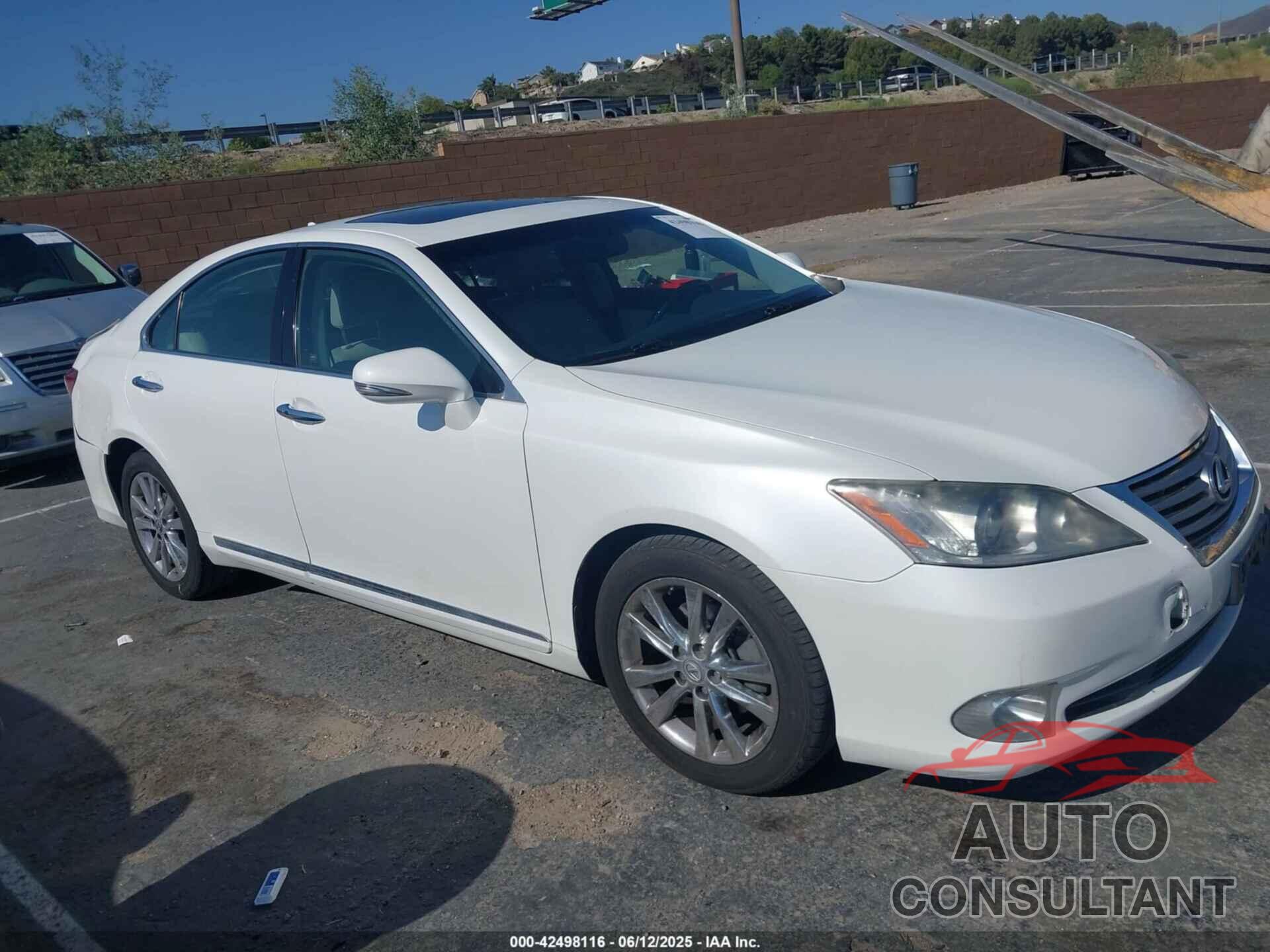 LEXUS ES 350 2010 - JTHBK1EG5A2384831
